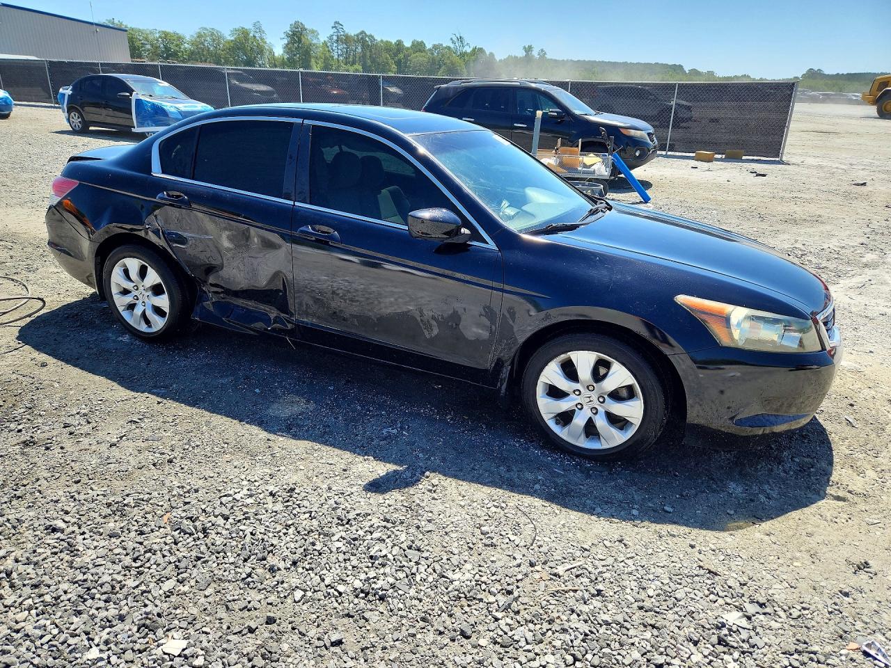 2008 Honda Accord Ex Black vin: 1HGCP26738A117359
