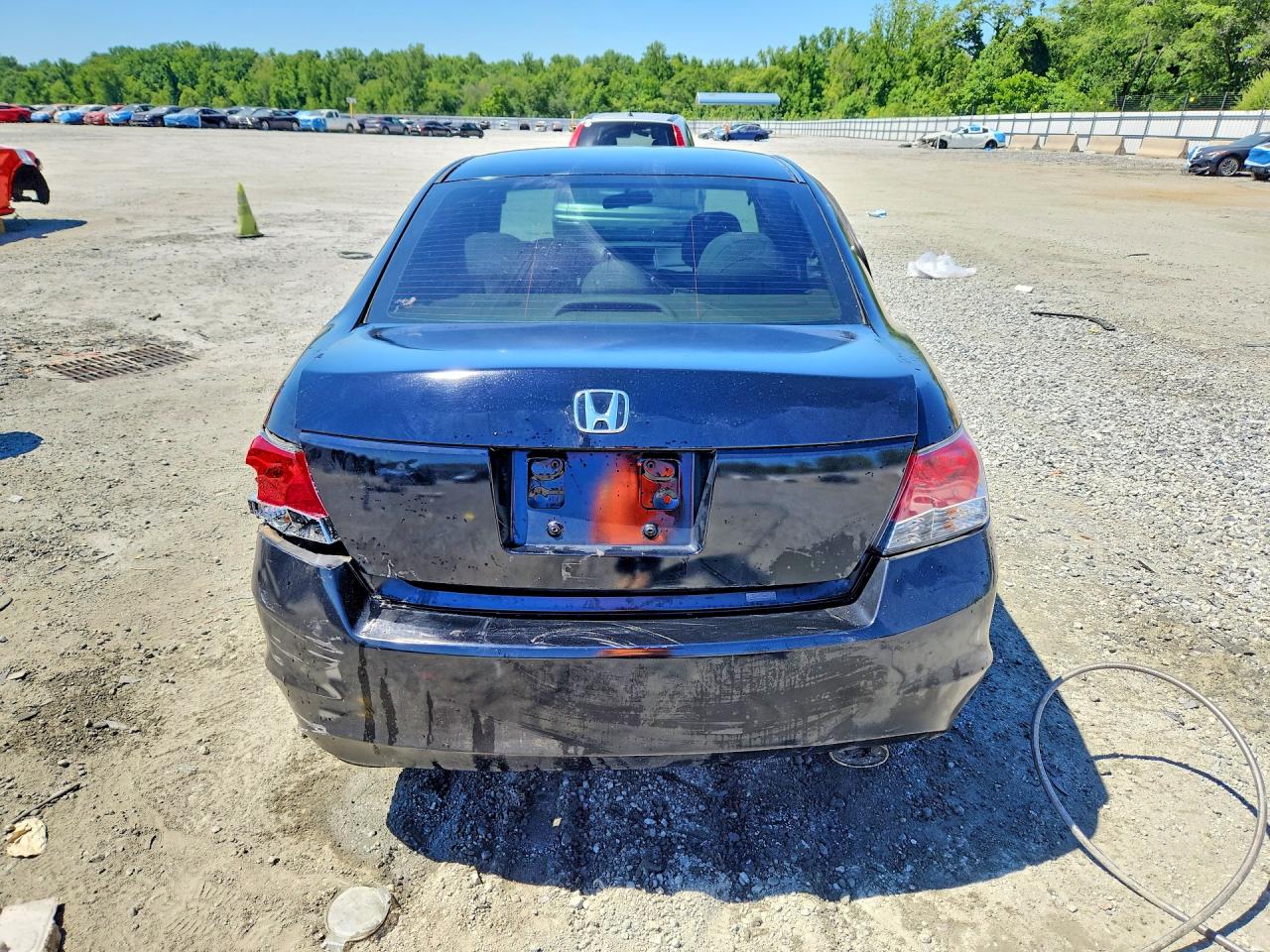 2008 Honda Accord Ex Black vin: 1HGCP26738A117359