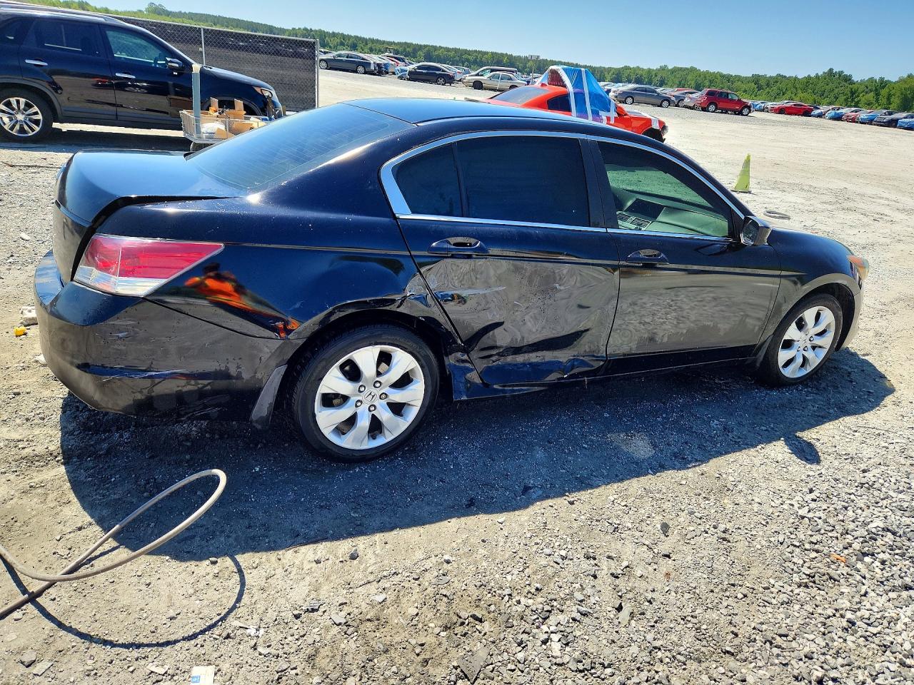 2008 Honda Accord Ex Black vin: 1HGCP26738A117359