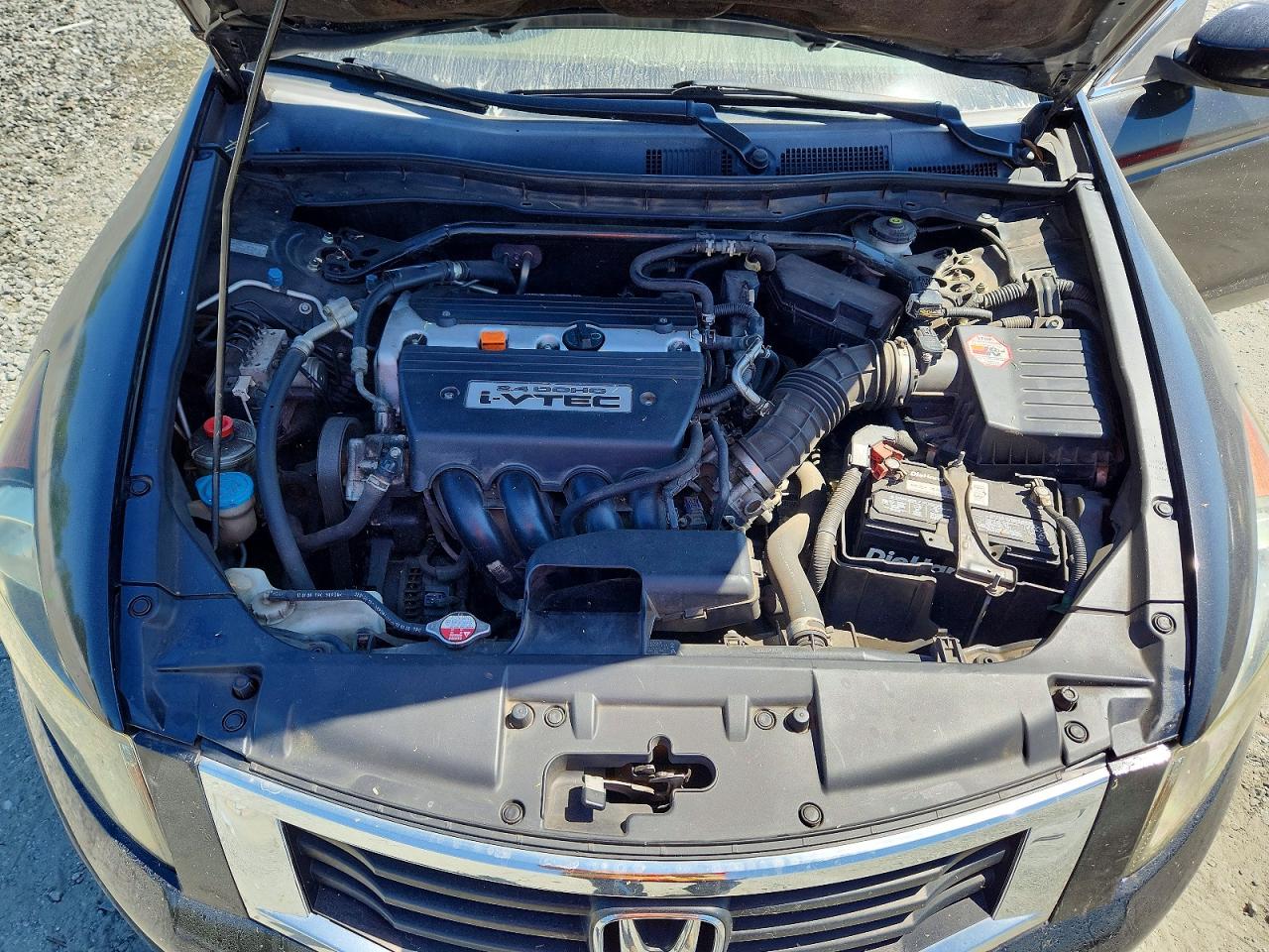 2008 Honda Accord Ex Black vin: 1HGCP26738A117359