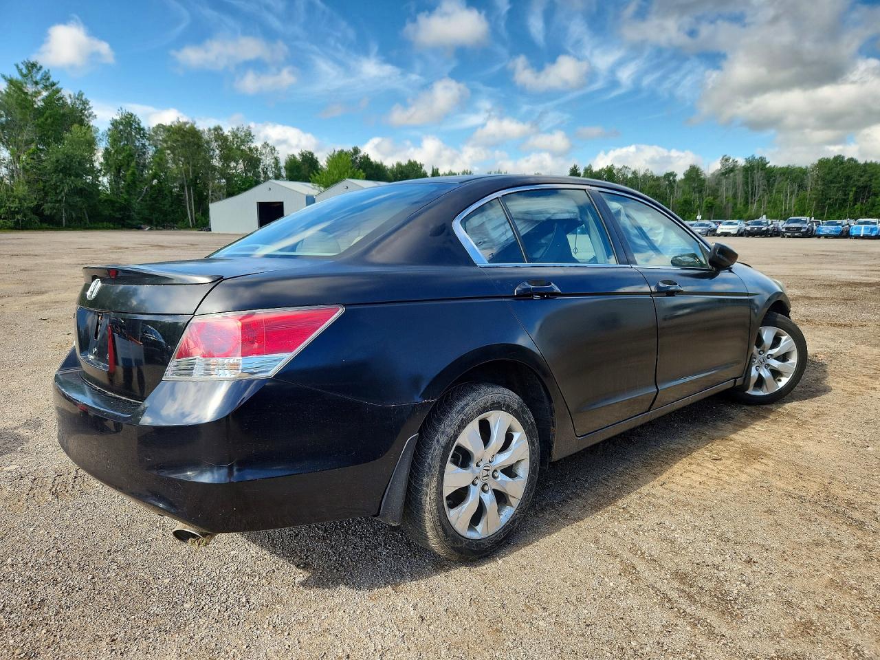 2008 Honda Accord Ex Black vin: 1HGCP26738A800887