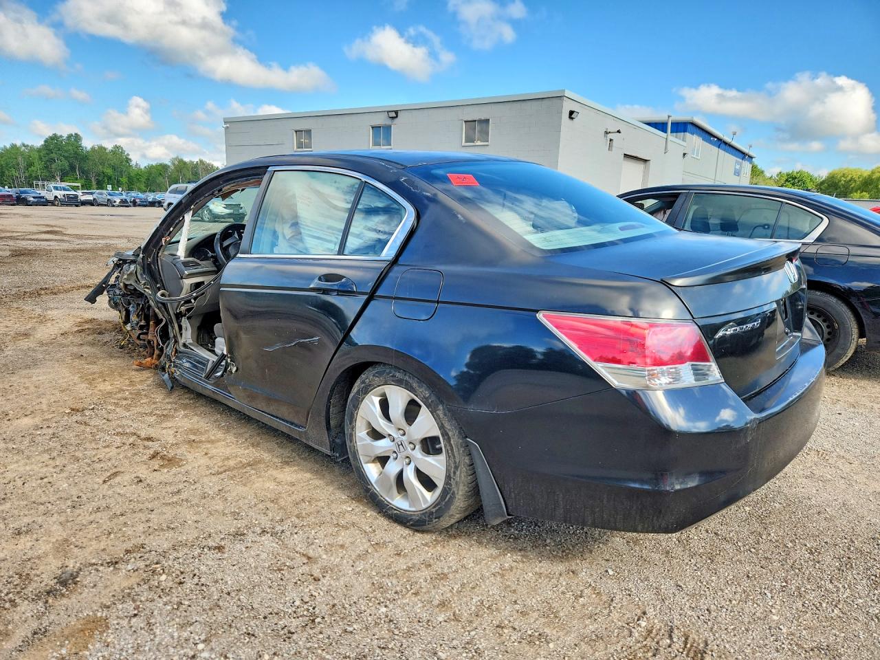 2008 Honda Accord Ex Black vin: 1HGCP26738A800887