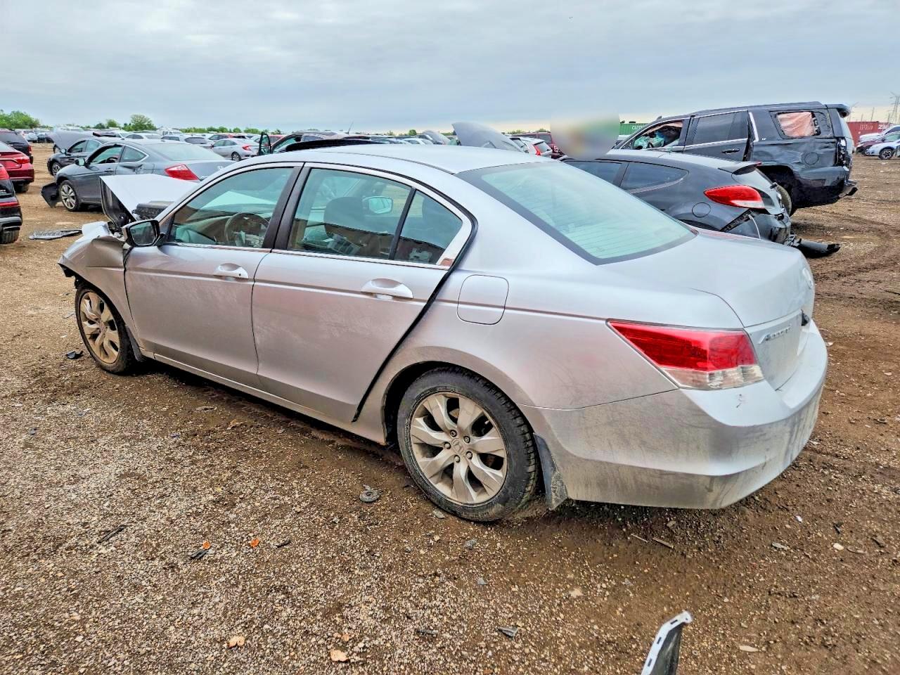 2009 Honda Accord Ex Silver vin: 1HGCP26739A001287