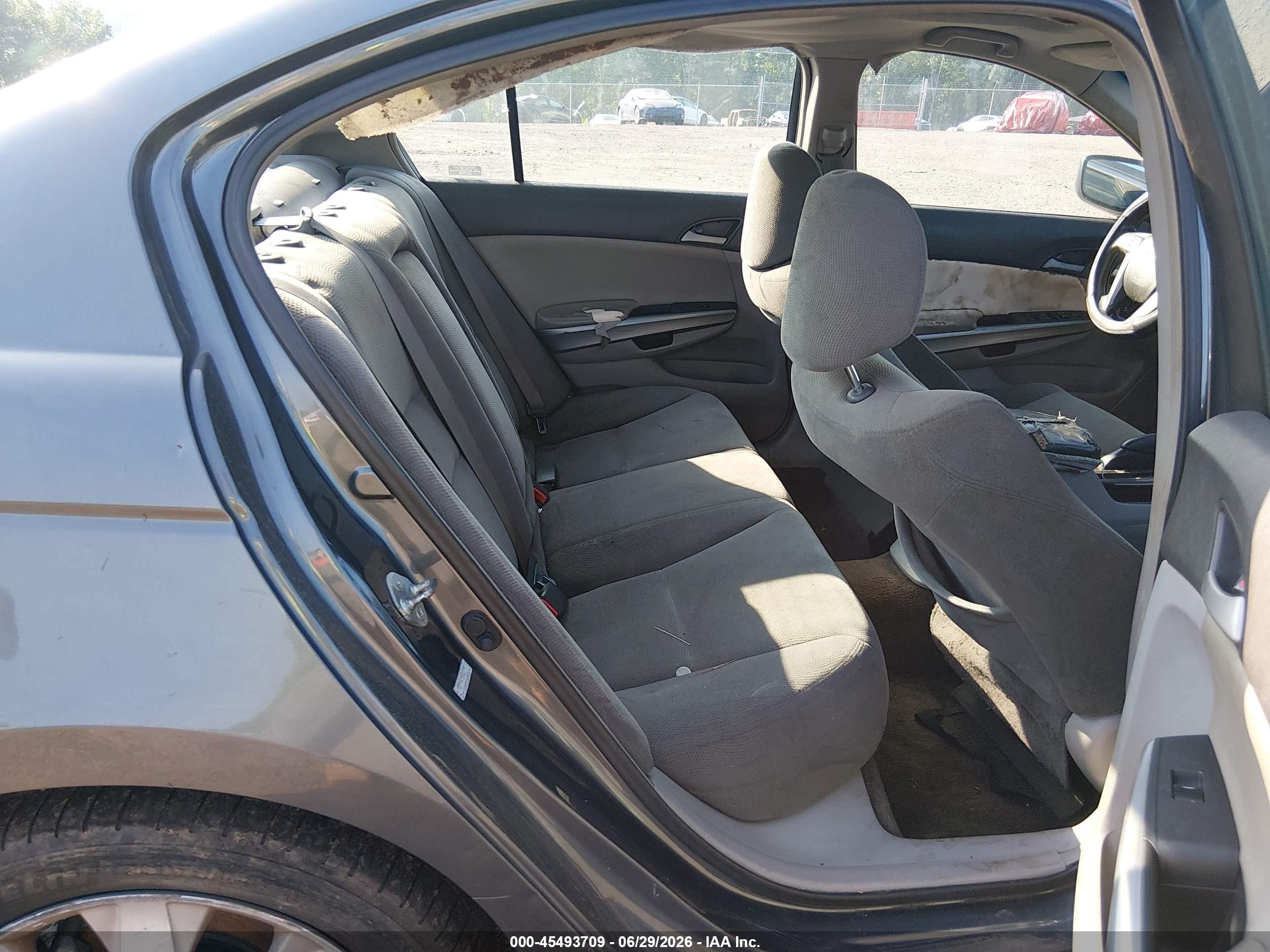 2009 Honda Accord 2.4 Ex Gray vin: 1HGCP26739A002309