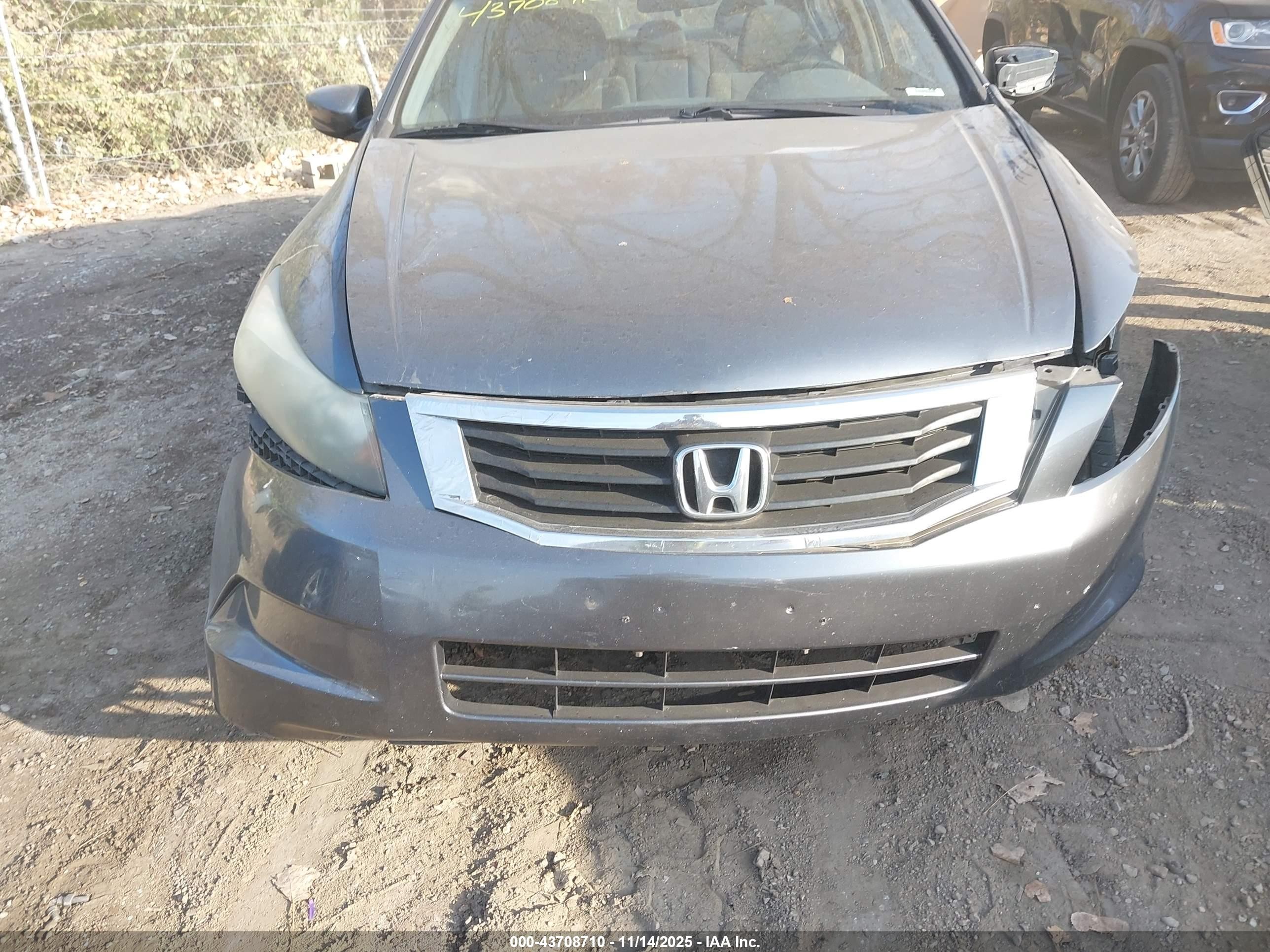 2009 Honda Accord 2.4 Ex Gray vin: 1HGCP26739A008188
