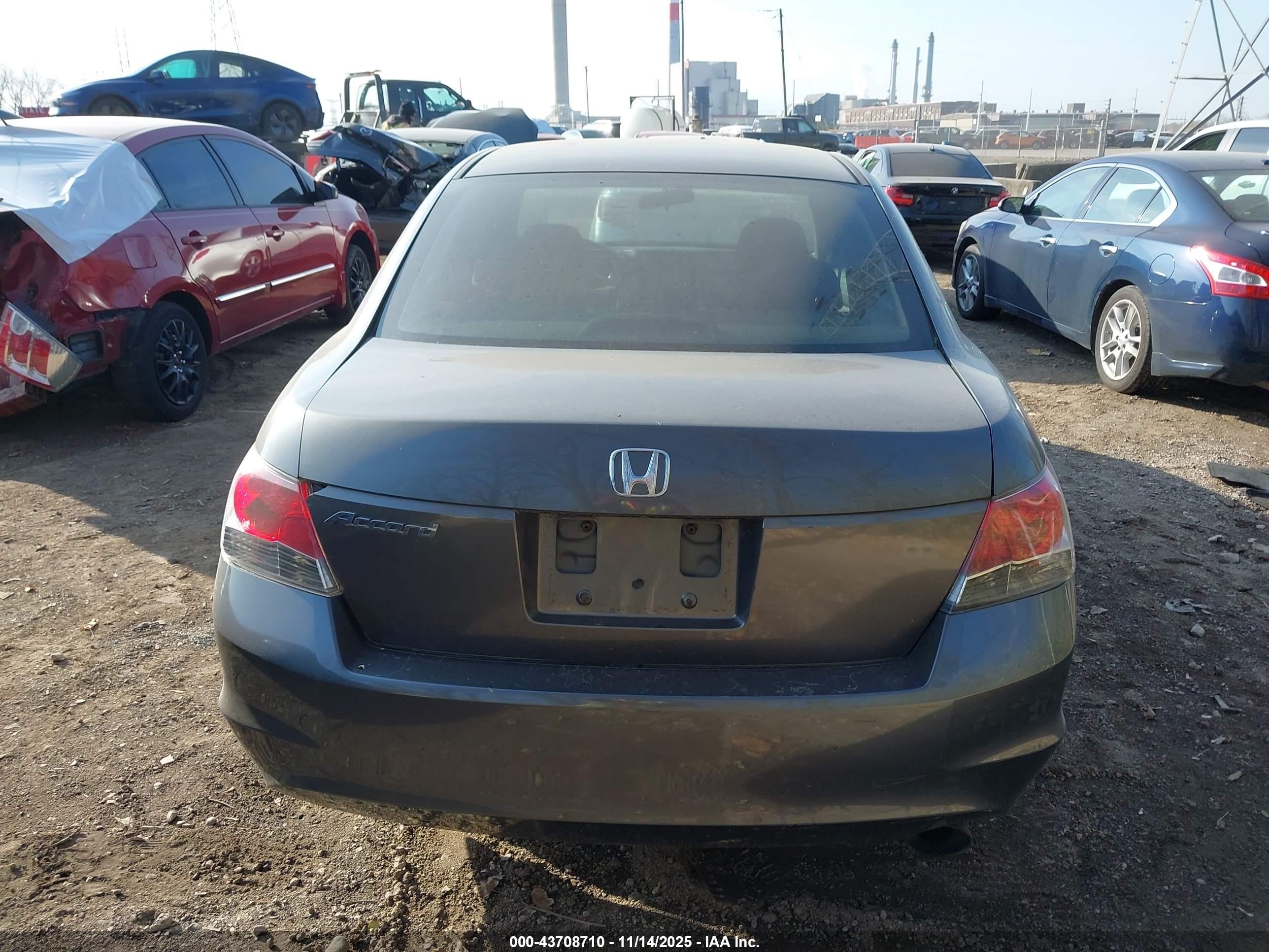 2009 Honda Accord 2.4 Ex Gray vin: 1HGCP26739A008188