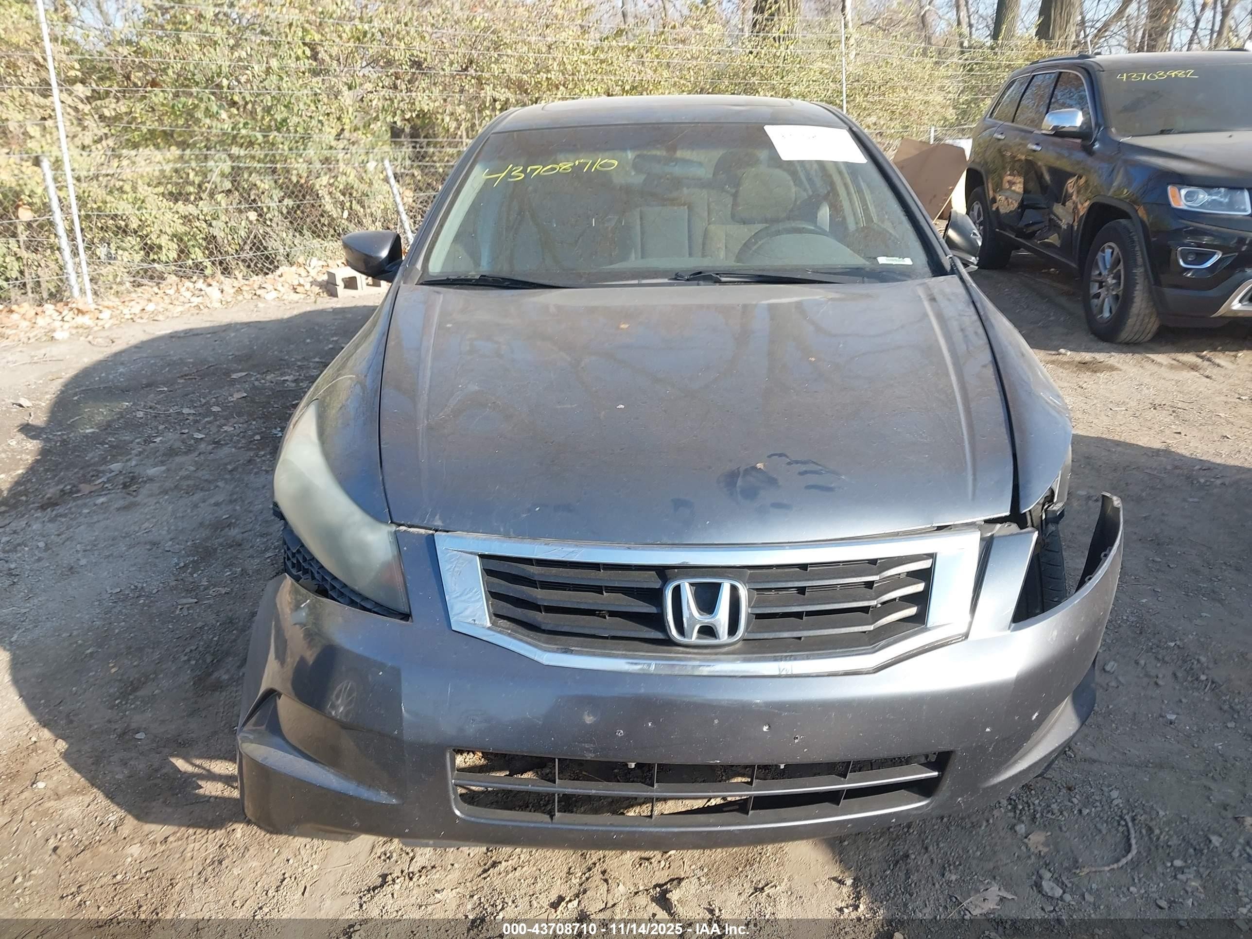 2009 Honda Accord 2.4 Ex Gray vin: 1HGCP26739A008188