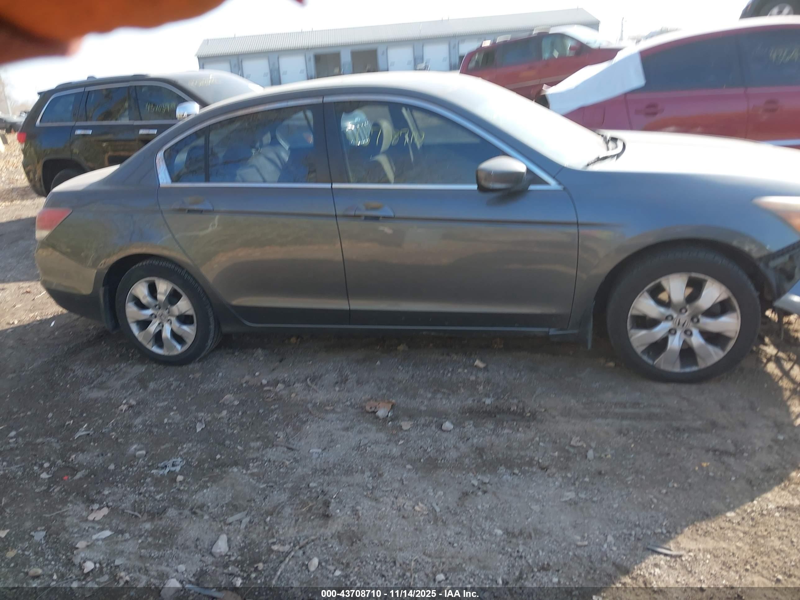 2009 Honda Accord 2.4 Ex Gray vin: 1HGCP26739A008188