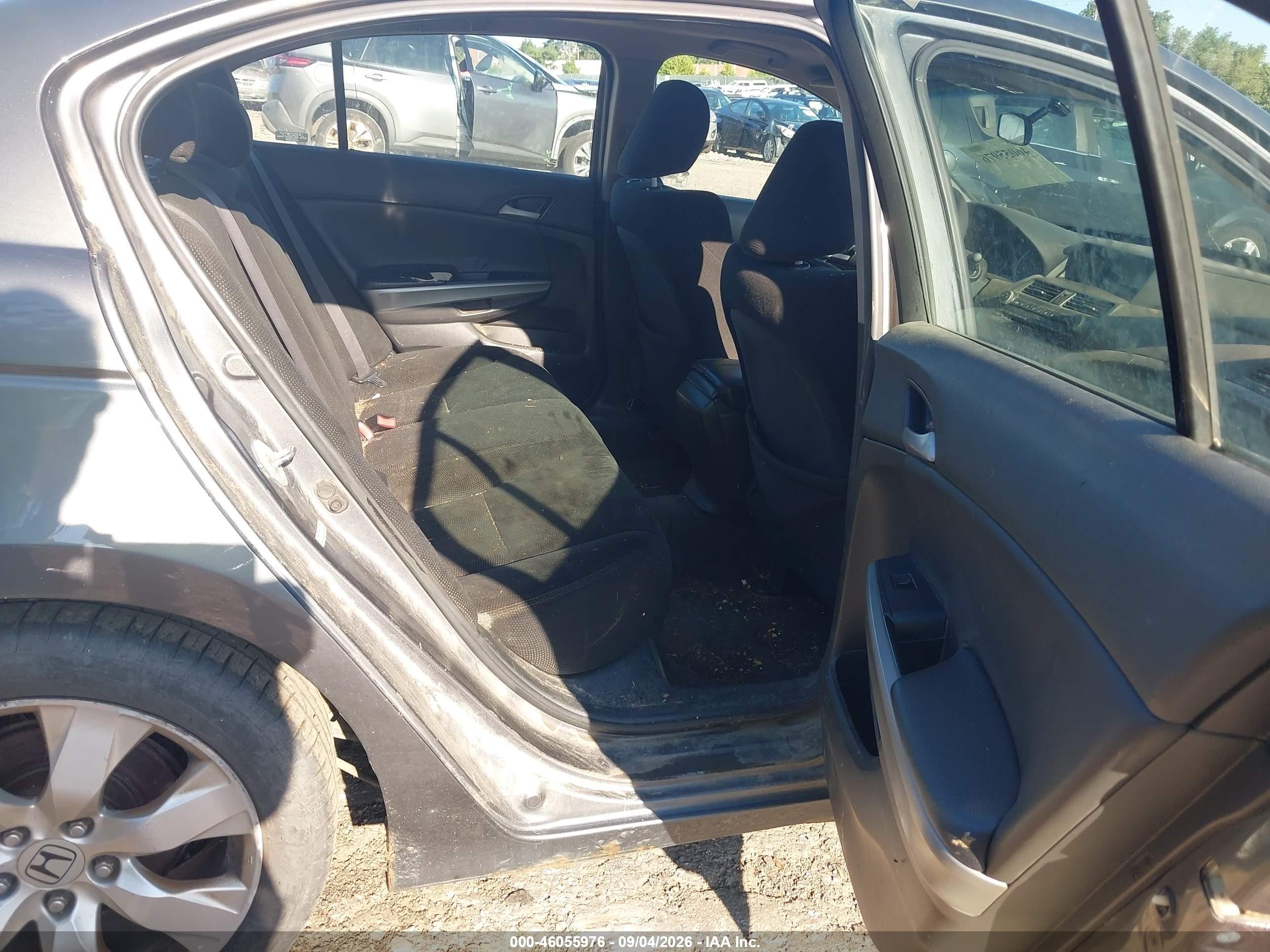 2009 Honda Accord 2.4 Ex Gray vin: 1HGCP26739A048612