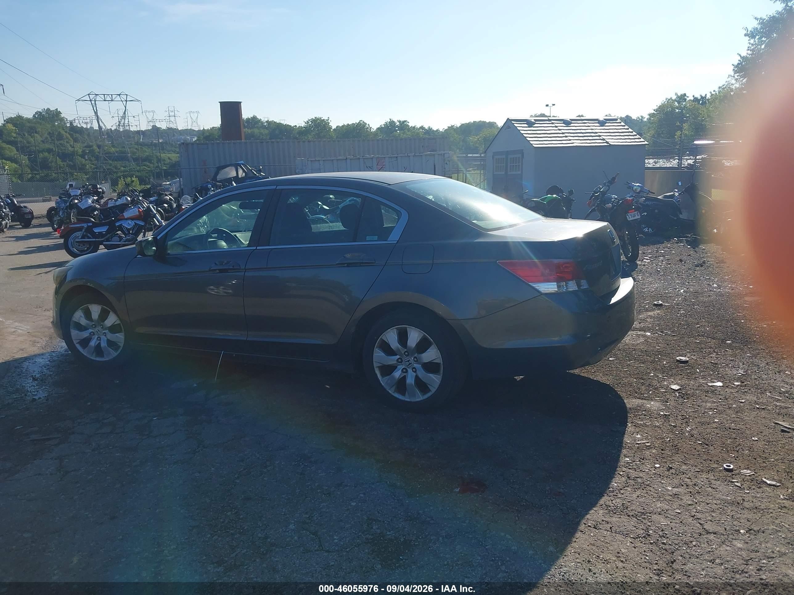 2009 Honda Accord 2.4 Ex Gray vin: 1HGCP26739A048612