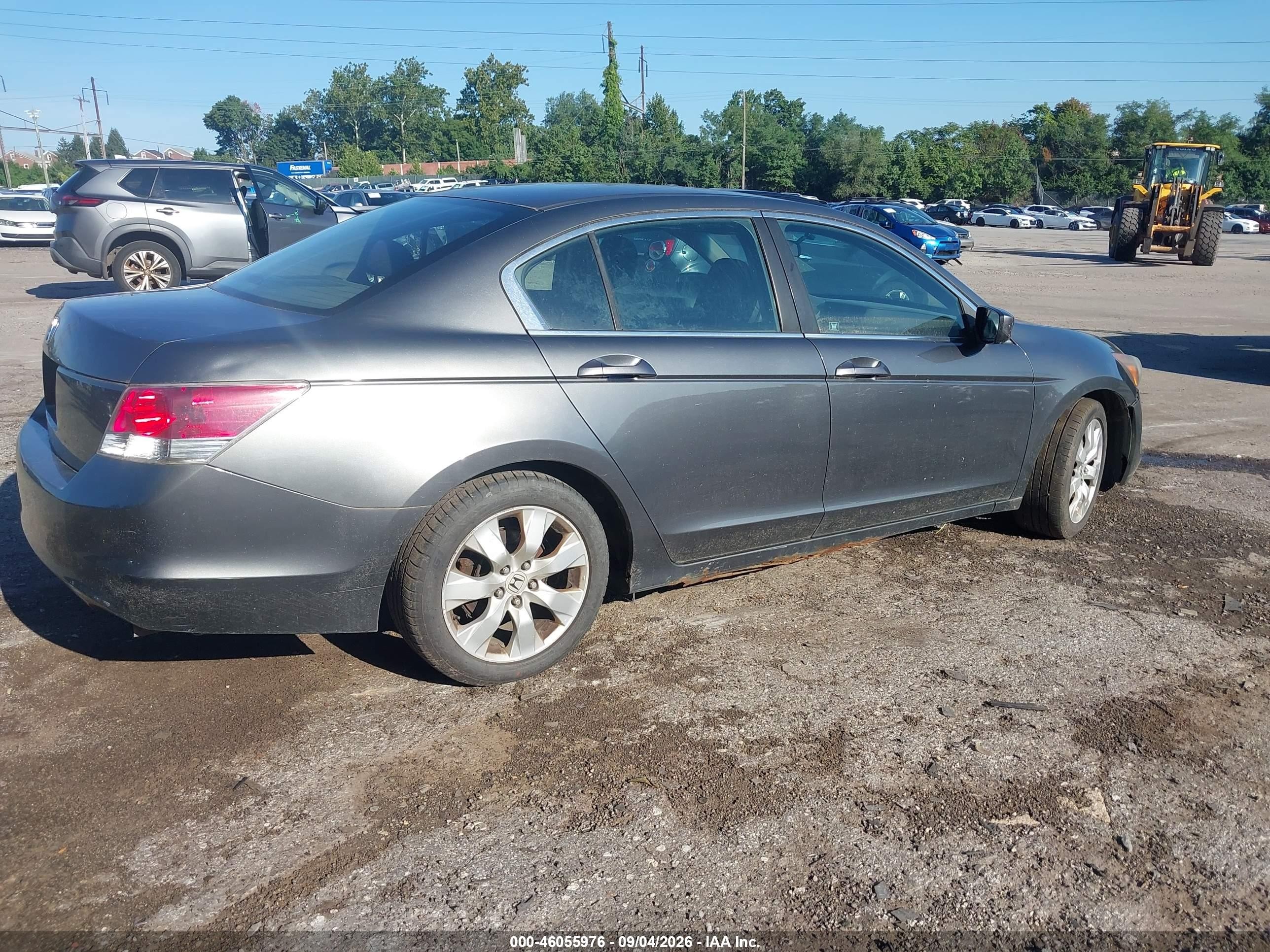 2009 Honda Accord 2.4 Ex Gray vin: 1HGCP26739A048612