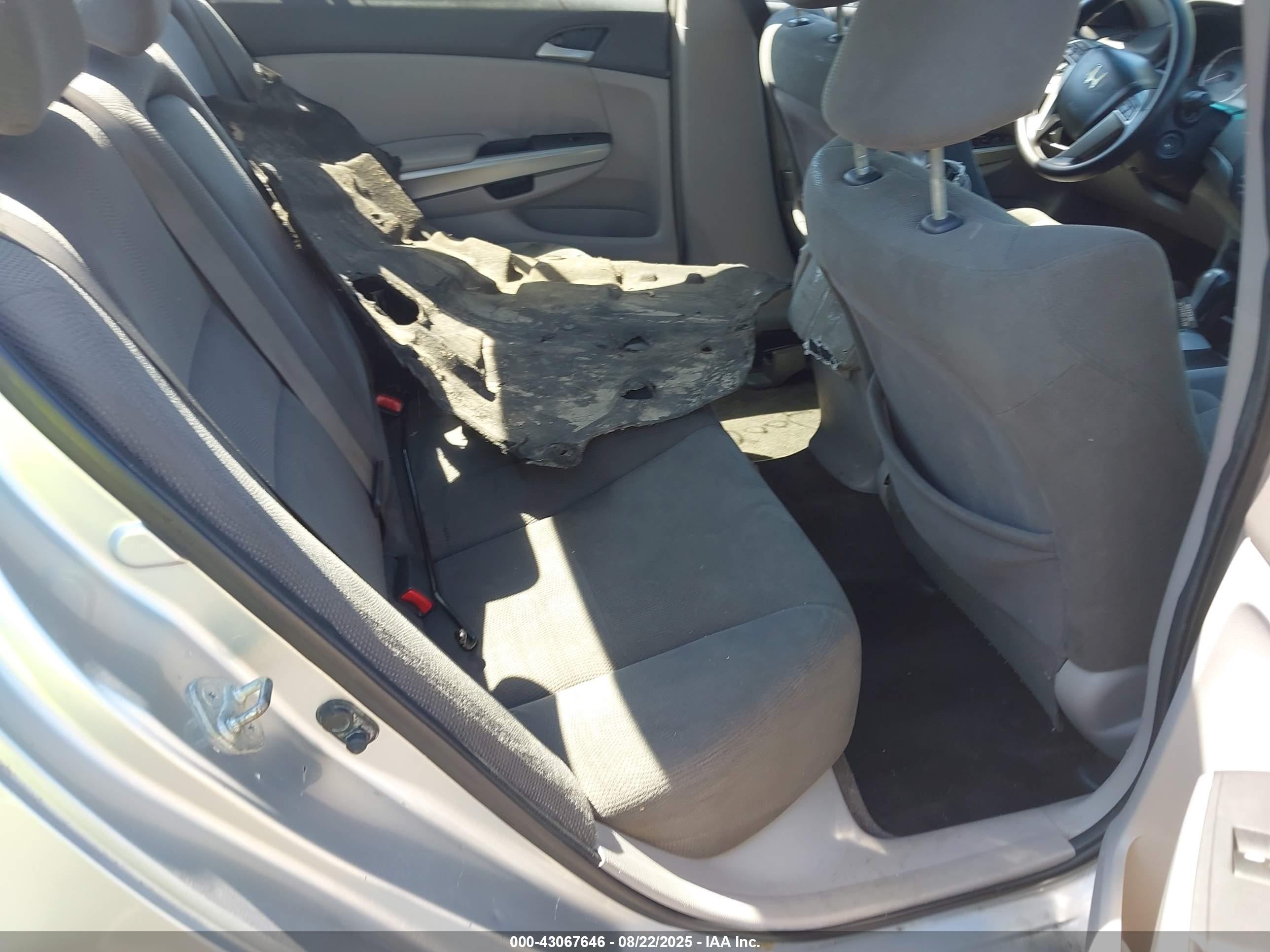 2009 Honda Accord 2.4 Ex Серый vin: 1HGCP26739A136091