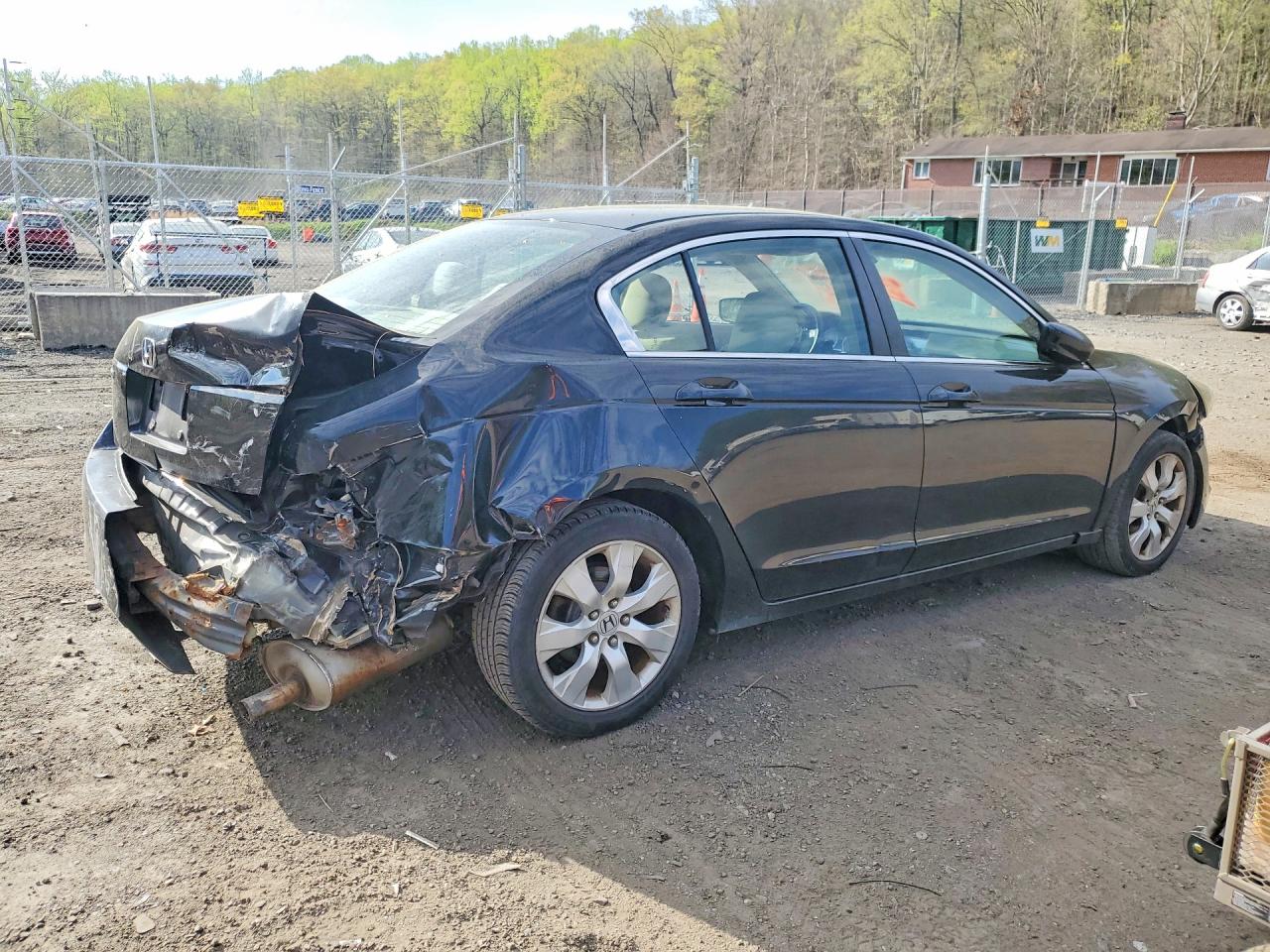 2009 Honda Accord Ex Black vin: 1HGCP26739A139184