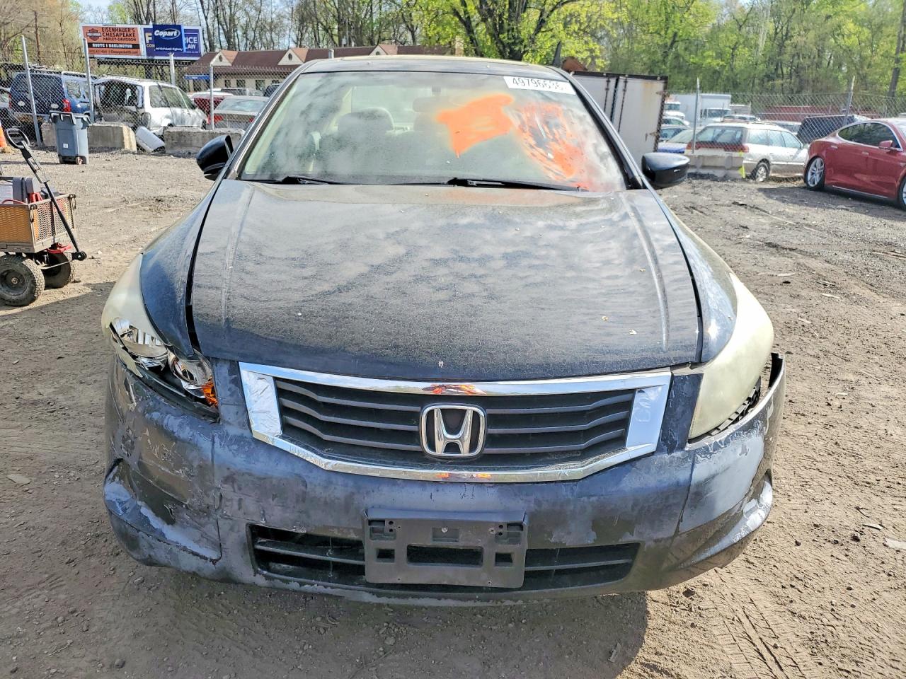 2009 Honda Accord Ex Black vin: 1HGCP26739A139184