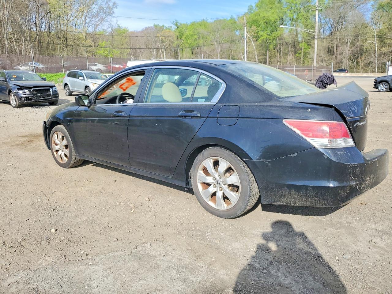 2009 Honda Accord Ex Black vin: 1HGCP26739A139184