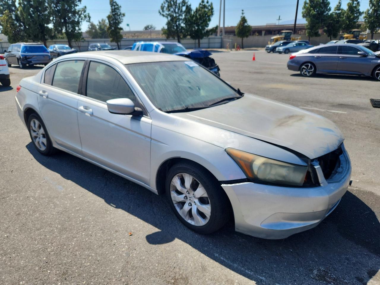 2009 Honda Accord Ex Silver vin: 1HGCP26739A143090