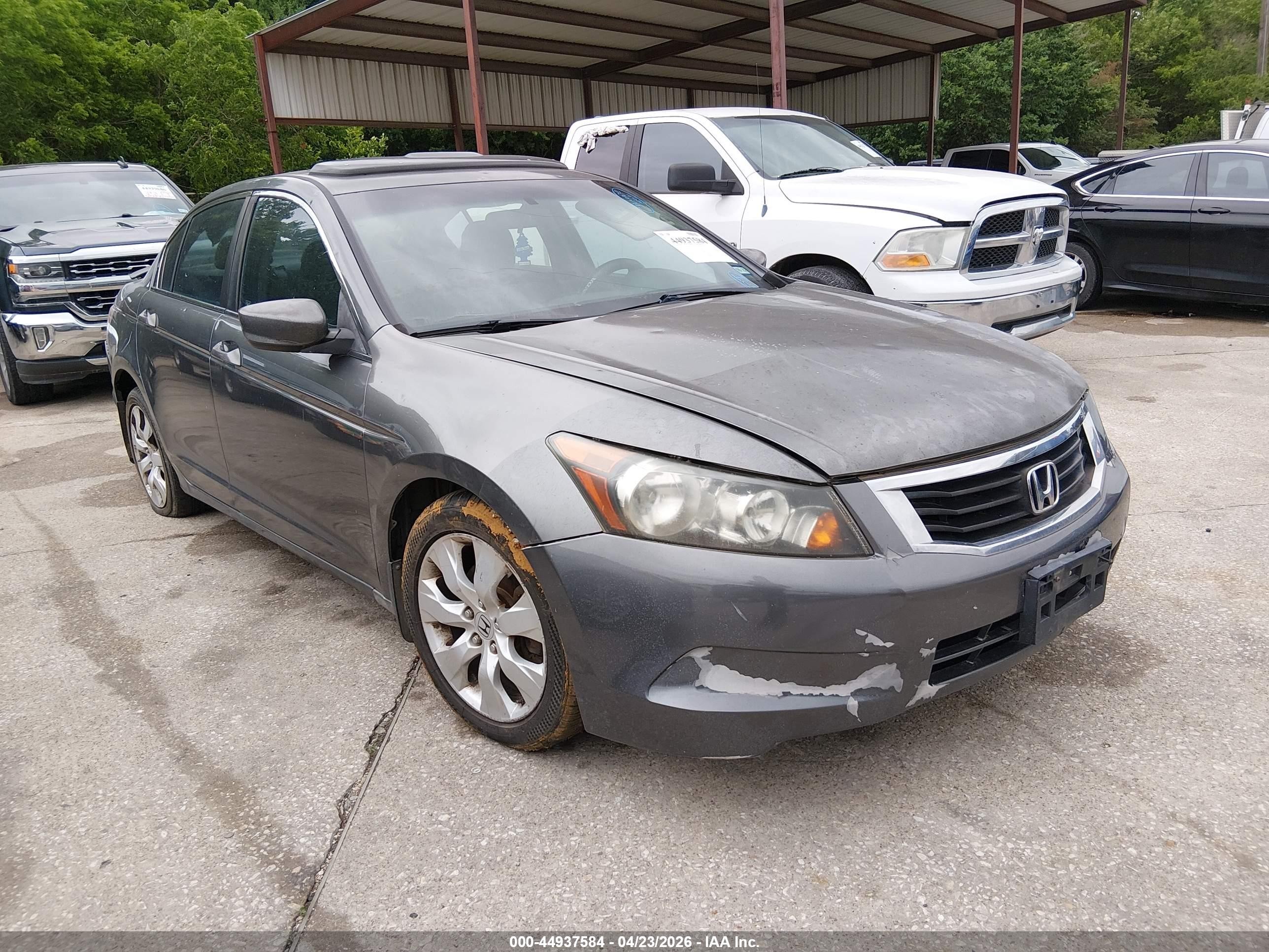 2008 Honda Accord 2.4 Ex Gray vin: 1HGCP26748A021658