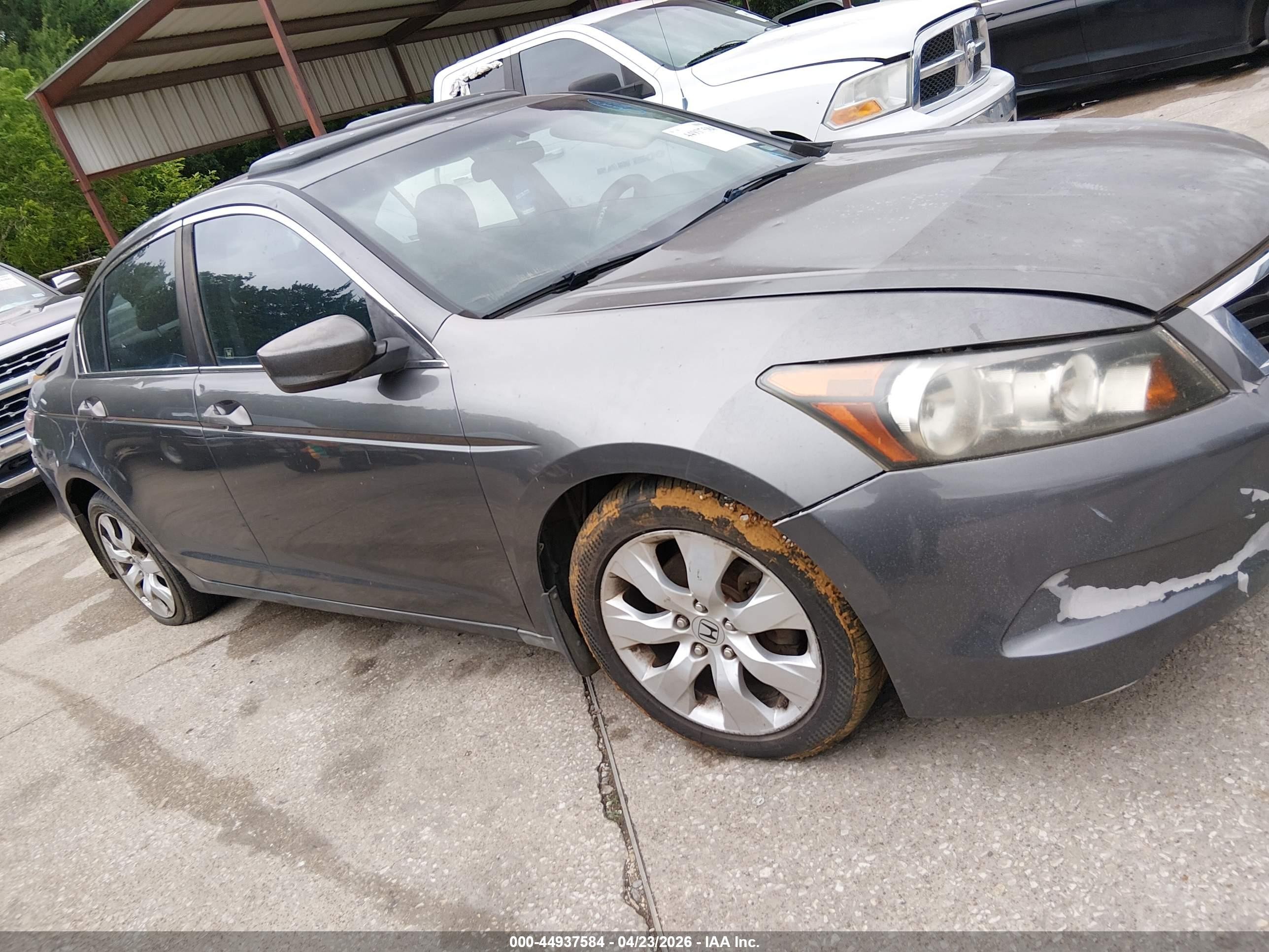 2008 Honda Accord 2.4 Ex Gray vin: 1HGCP26748A021658
