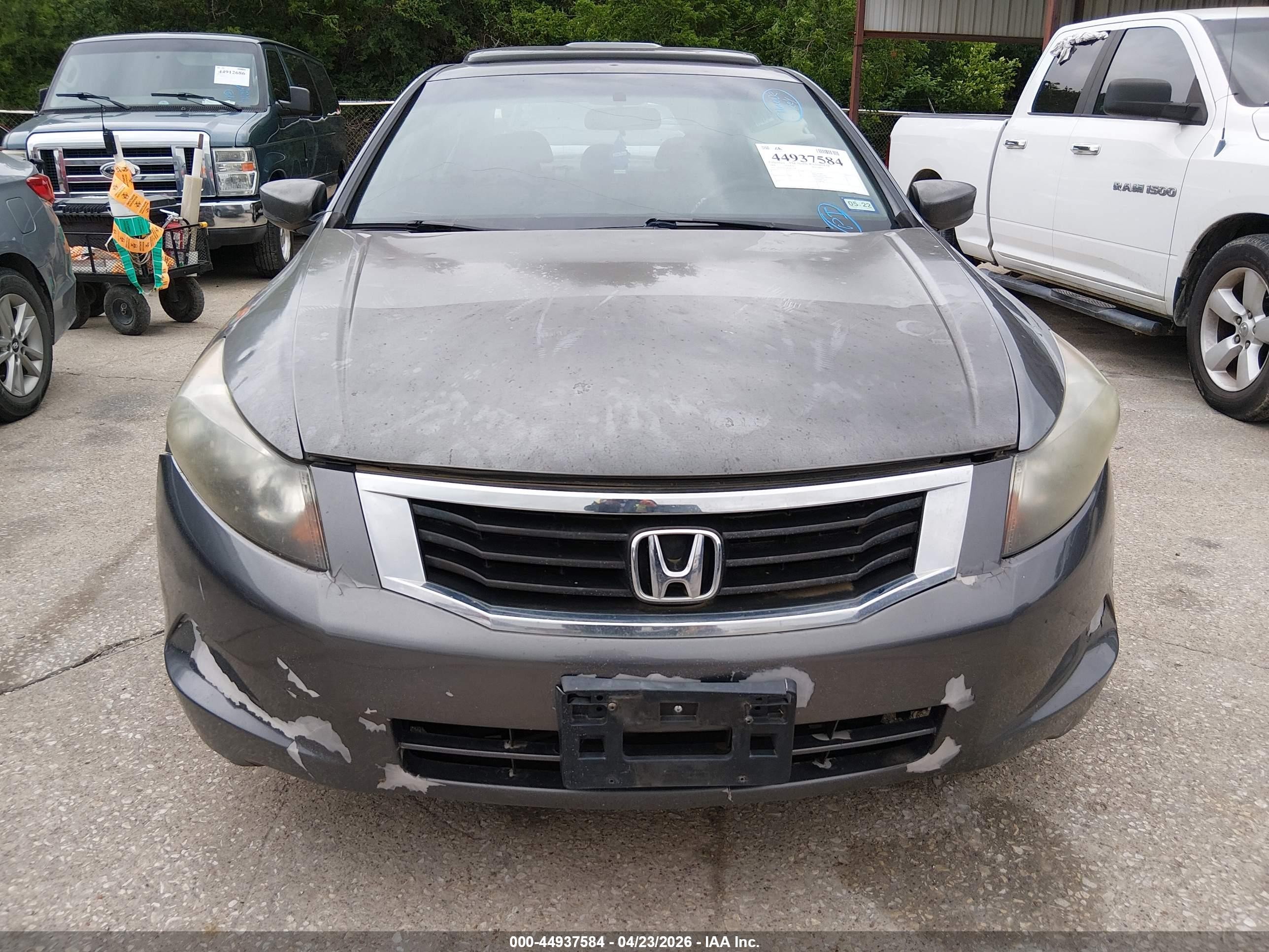 2008 Honda Accord 2.4 Ex Gray vin: 1HGCP26748A021658
