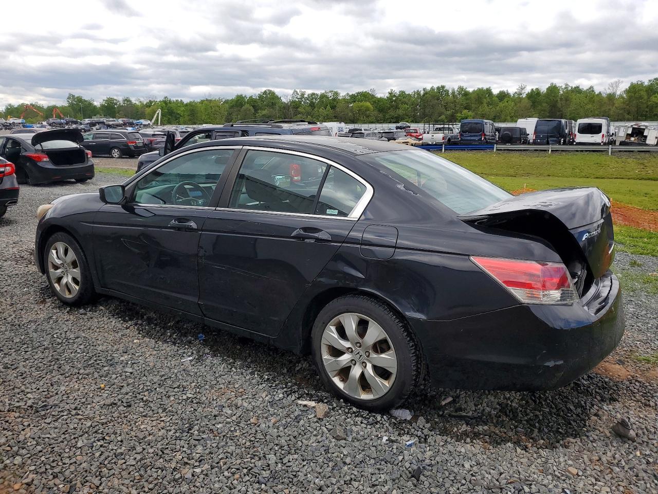 2008 Honda Accord Ex Черный vin: 1HGCP26748A044048