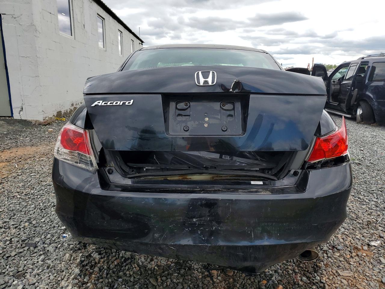 2008 Honda Accord Ex Черный vin: 1HGCP26748A044048
