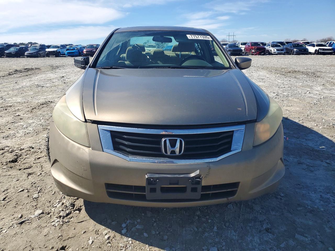 2008 Honda Accord Ex Tan vin: 1HGCP26748A083724