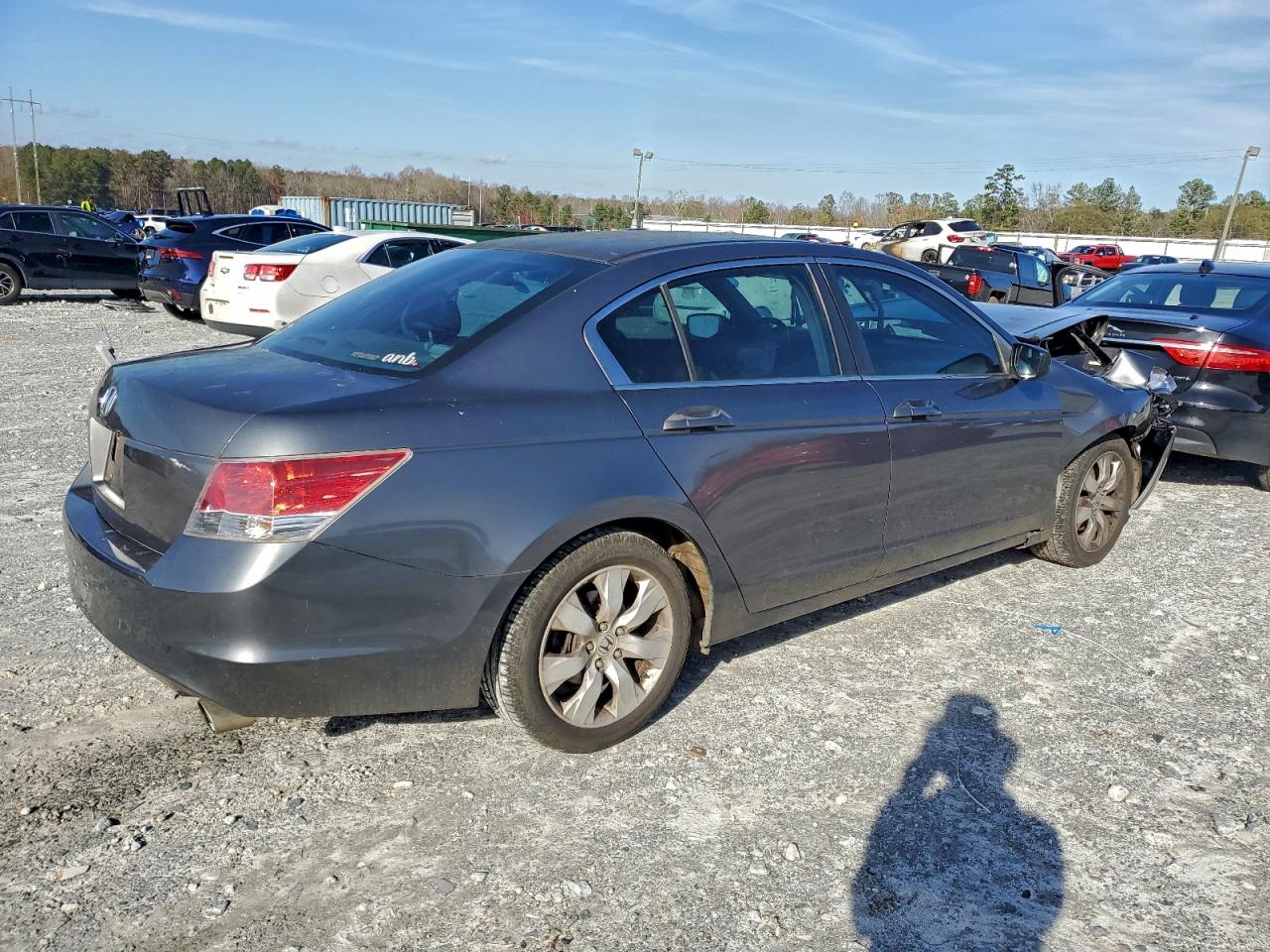 2008 Honda Accord Ex Gray vin: 1HGCP26748A091337