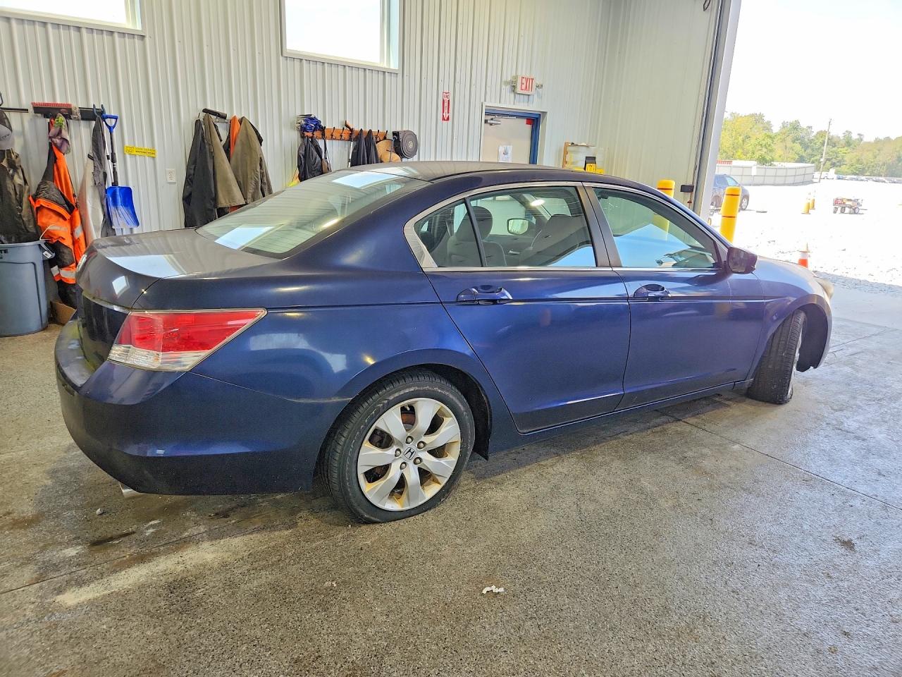 2009 Honda Accord Ex Синий vin: 1HGCP26749A103830