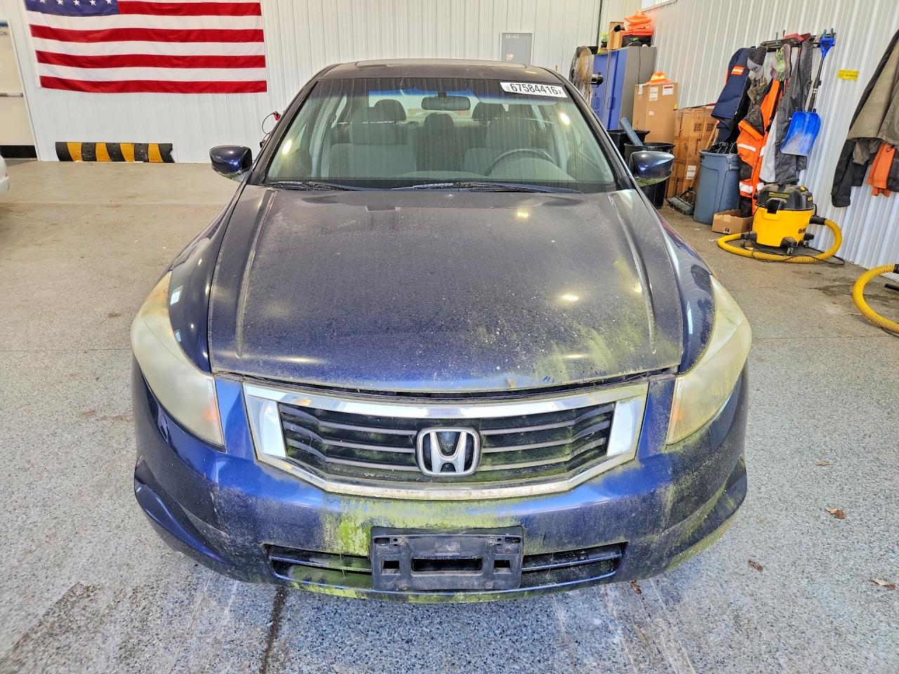 2009 Honda Accord Ex Синий vin: 1HGCP26749A103830