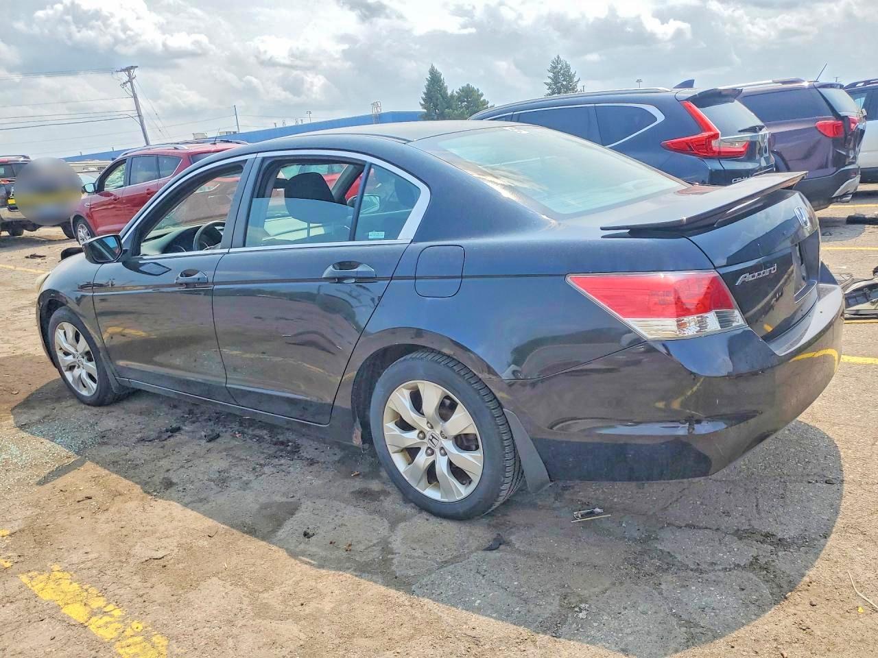 2009 Honda Accord Ex Black vin: 1HGCP26749A147438