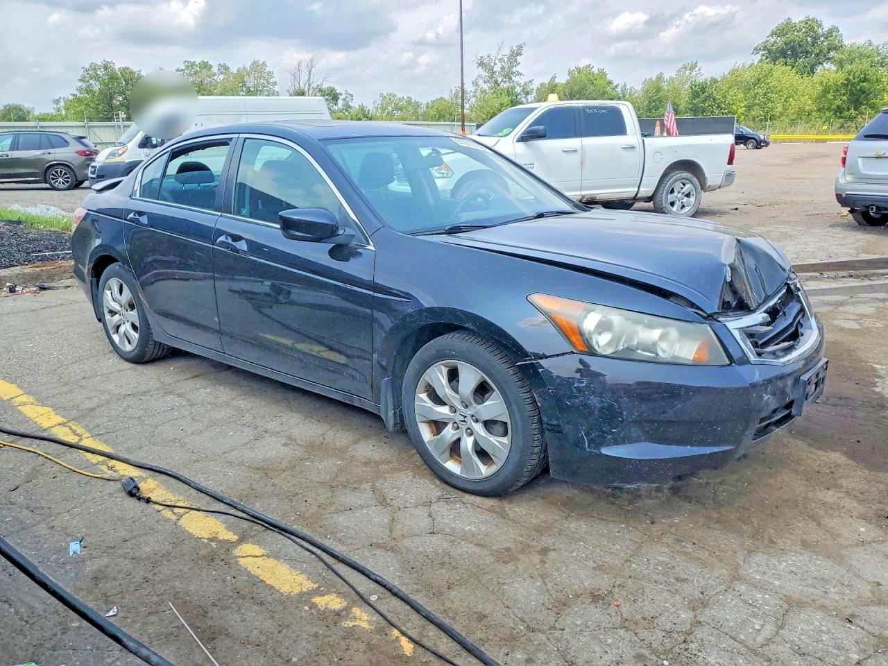 2009 Honda Accord Ex Black vin: 1HGCP26749A147438