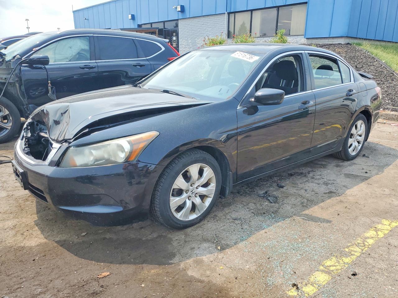 2009 Honda Accord Ex Black vin: 1HGCP26749A147438