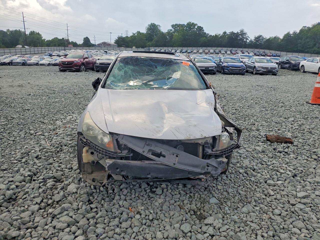 2009 Honda Accord Ex Silver vin: 1HGCP26749A154471