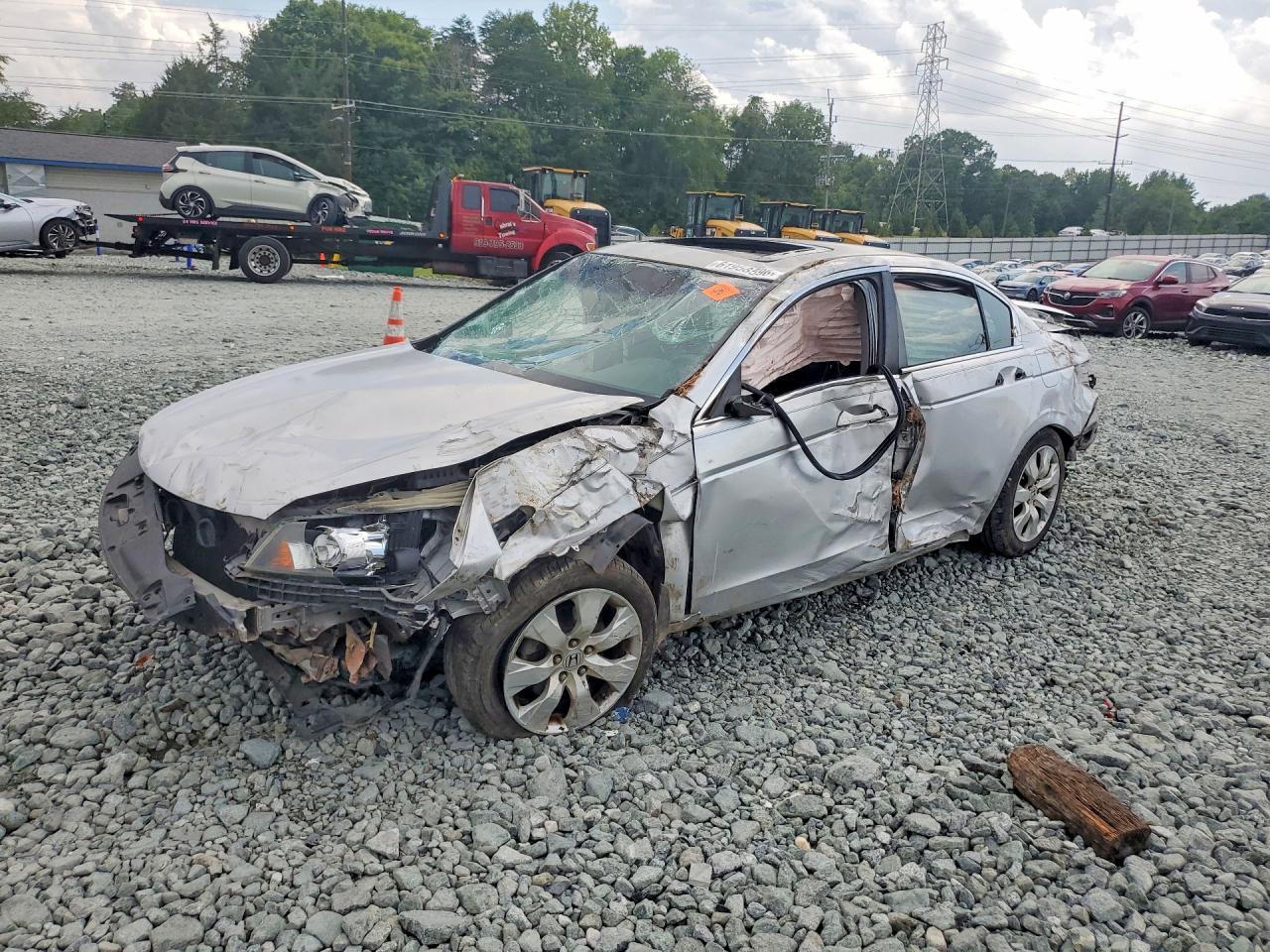 2009 Honda Accord Ex Silver vin: 1HGCP26749A154471