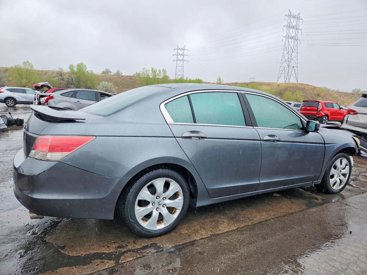 2009 Honda Accord Ex Gray vin: 1HGCP26749A164322