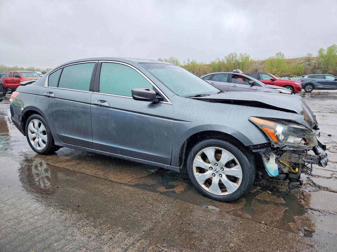 2009 Honda Accord Ex Gray vin: 1HGCP26749A164322