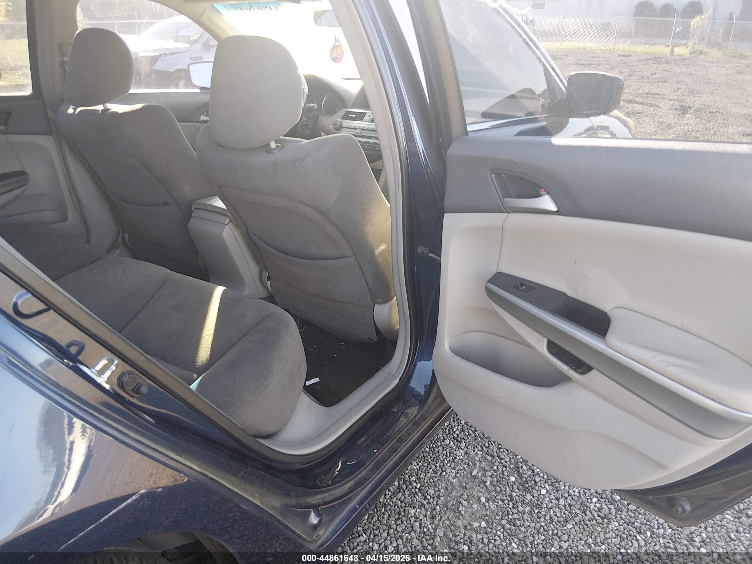 2009 Honda Accord 2.4 Ex Blue vin: 1HGCP26749A194985