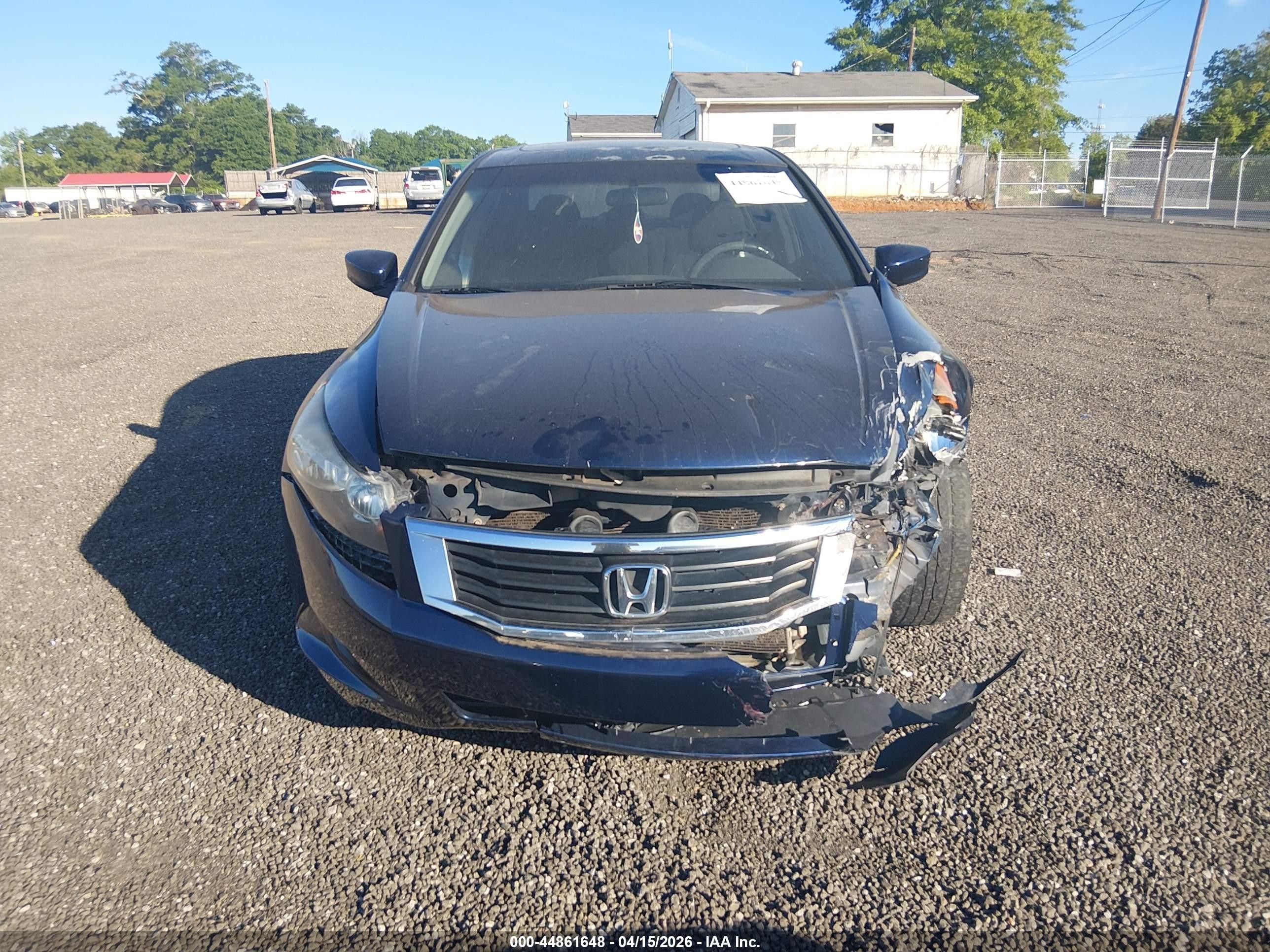 2009 Honda Accord 2.4 Ex Blue vin: 1HGCP26749A194985