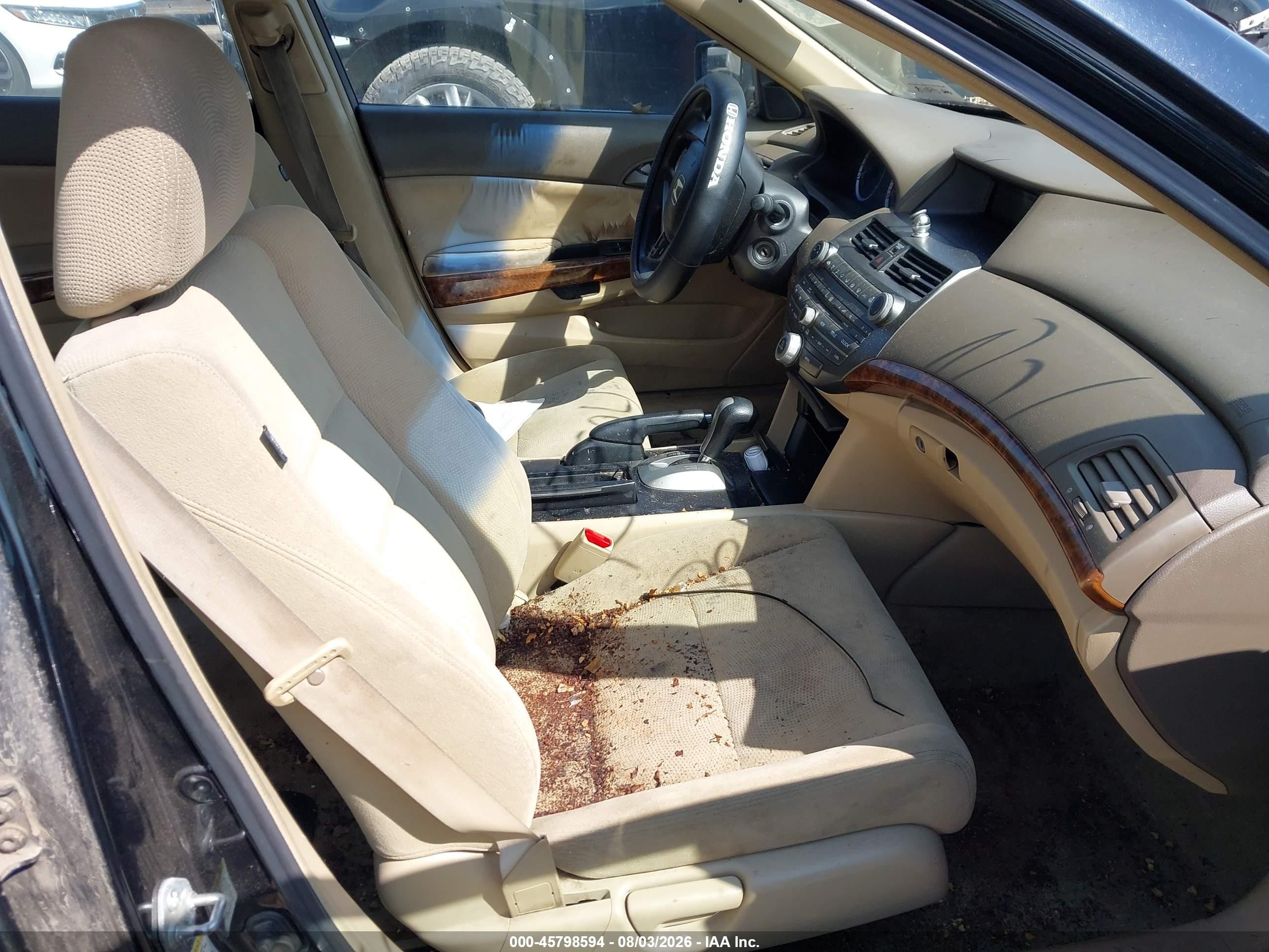 2008 Honda Accord 2.4 Ex Silver vin: 1HGCP26758A007560