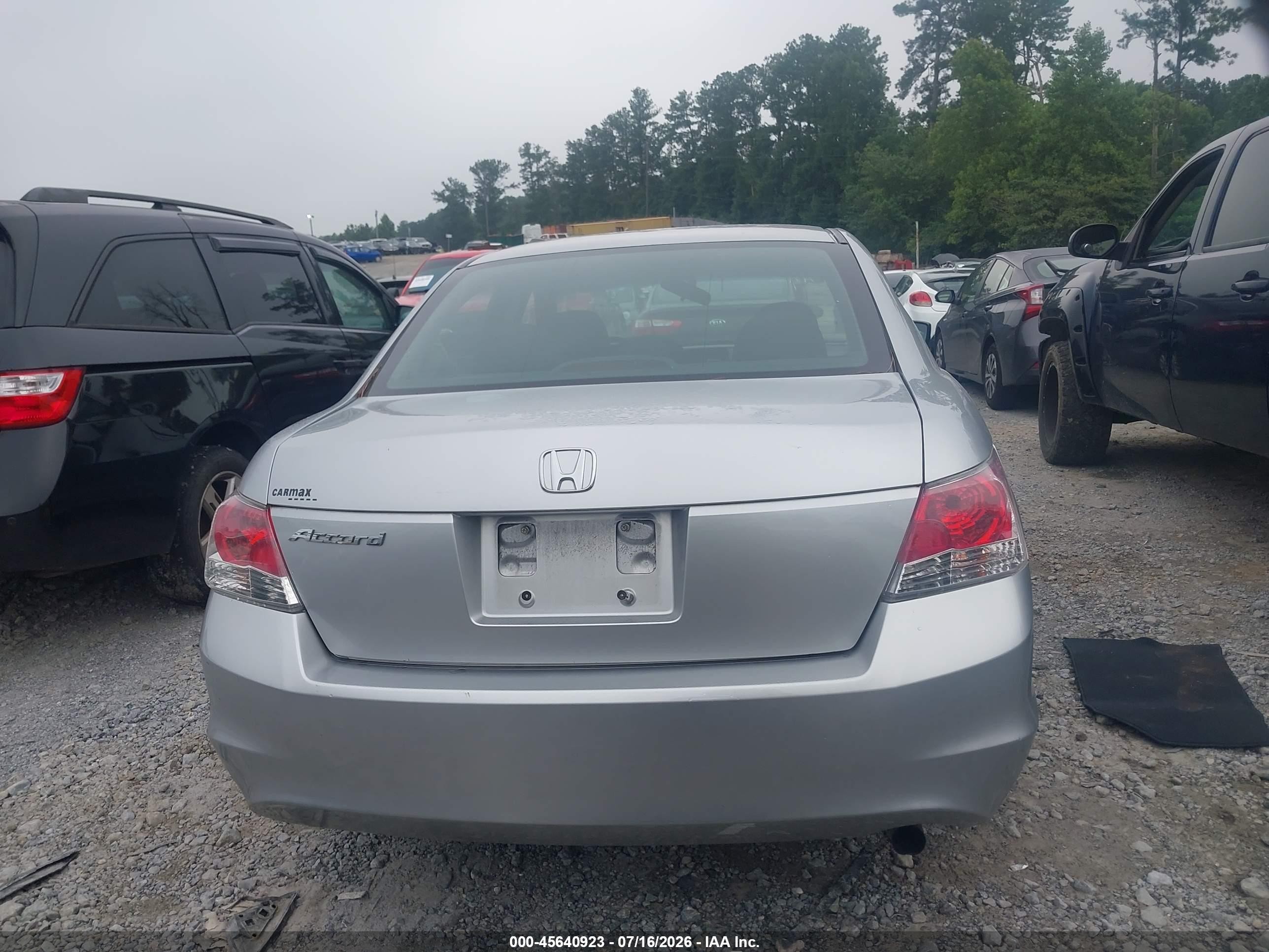 2008 Honda Accord 2.4 Ex Серебряный vin: 1HGCP26758A022639