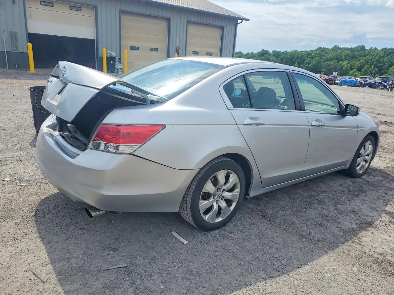 2008 Honda Accord Ex Gray vin: 1HGCP26758A059089