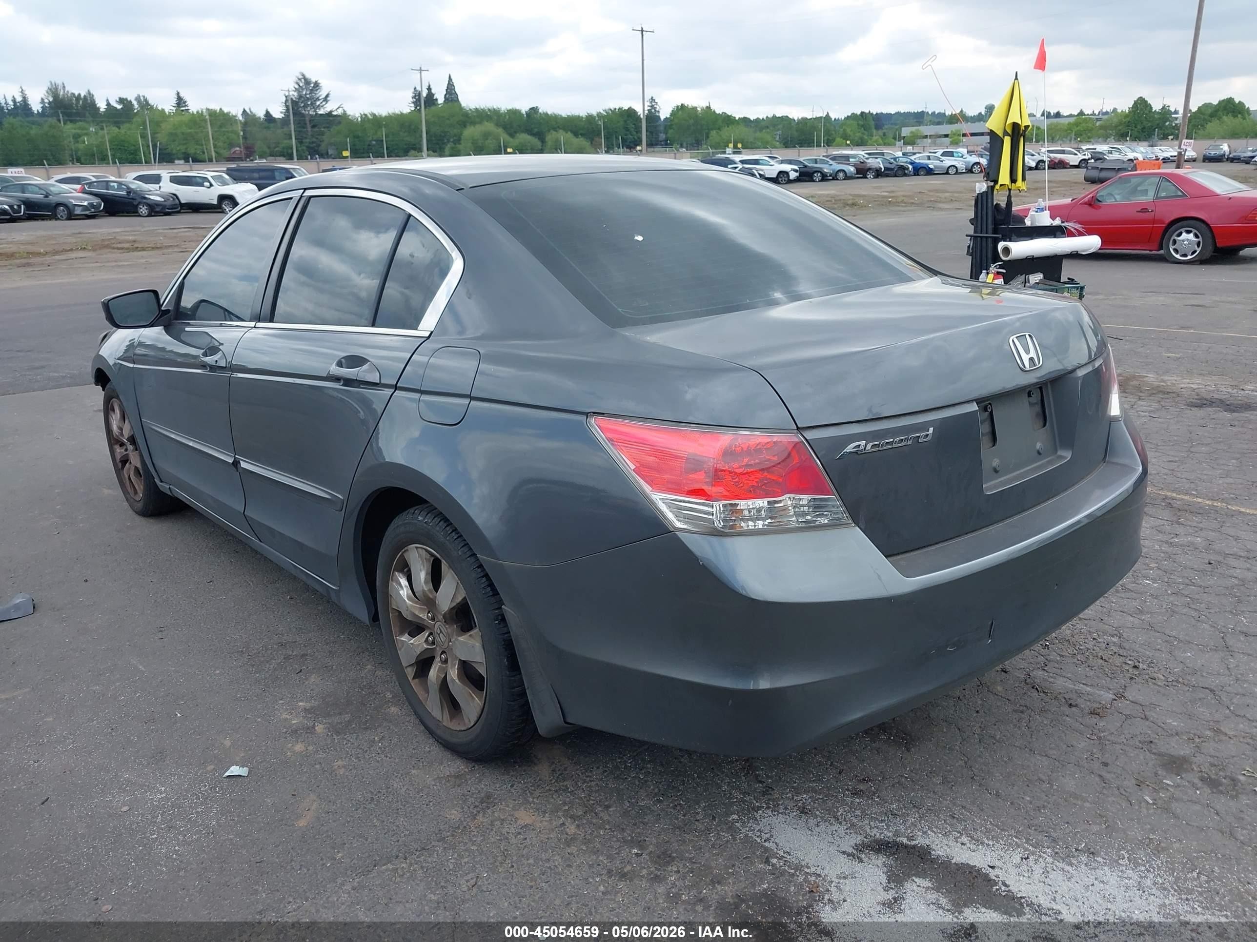 2008 Honda Accord 2.4 Ex Gray vin: 1HGCP26758A125107