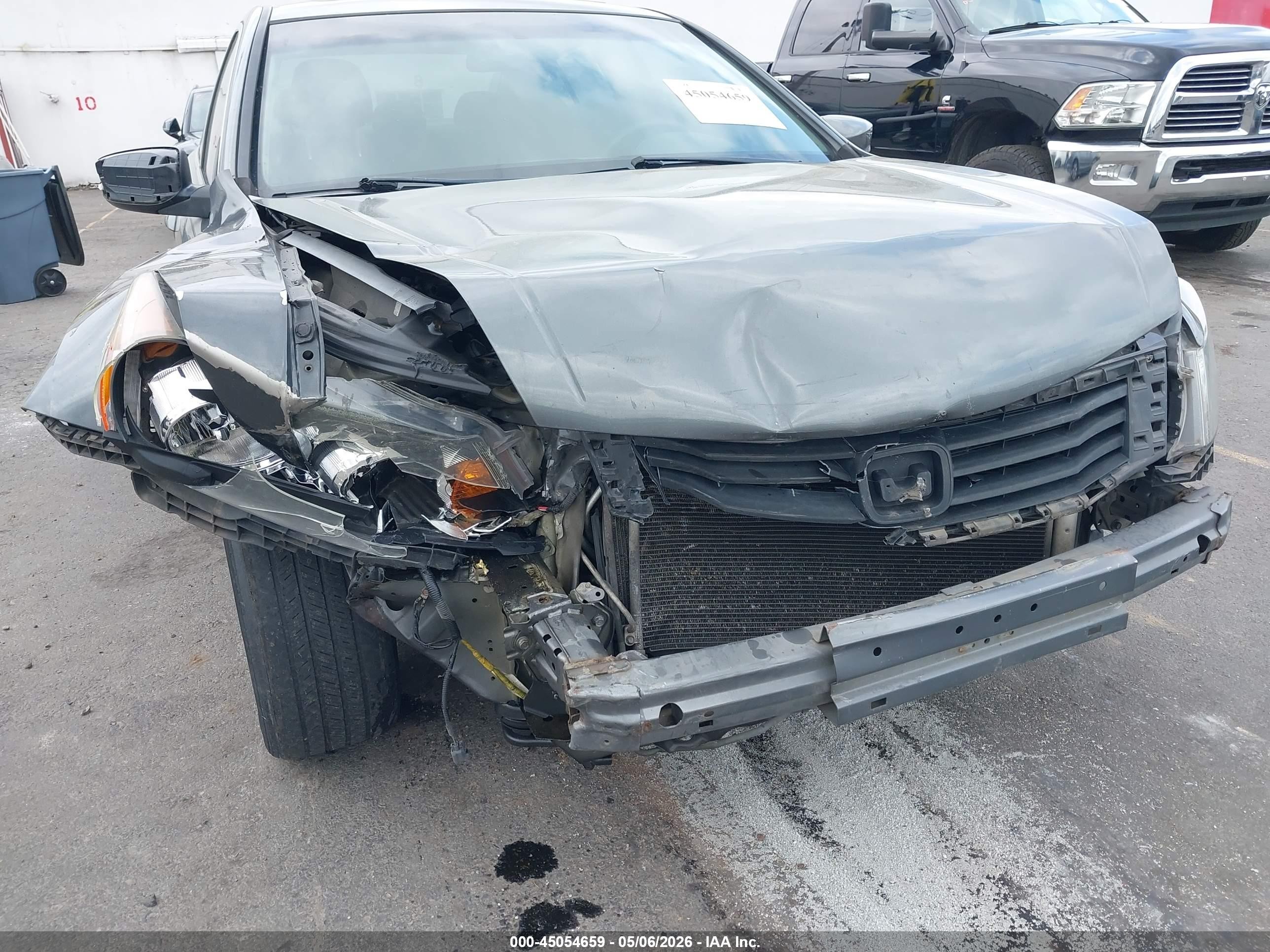 2008 Honda Accord 2.4 Ex Gray vin: 1HGCP26758A125107