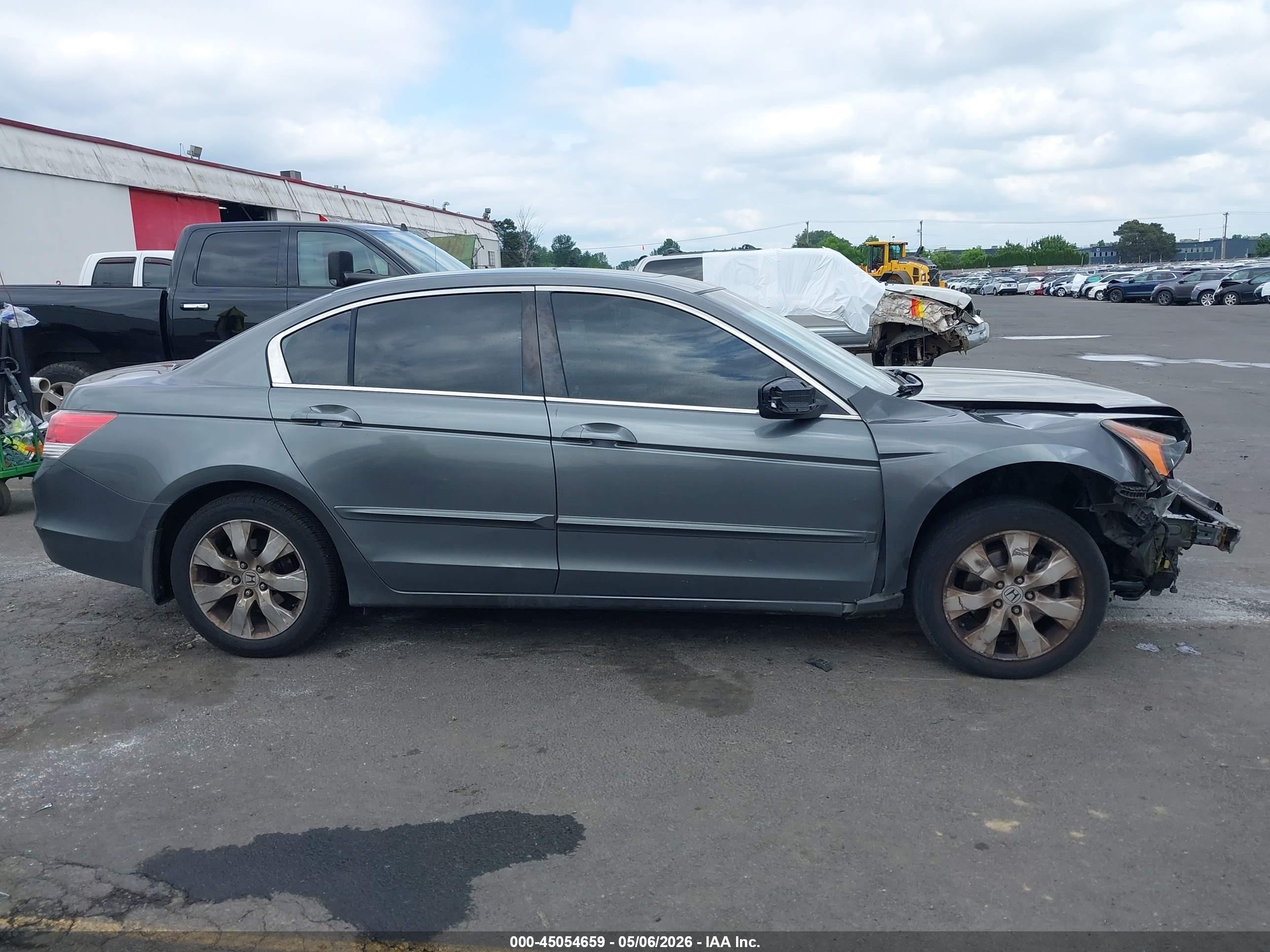 2008 Honda Accord 2.4 Ex Gray vin: 1HGCP26758A125107