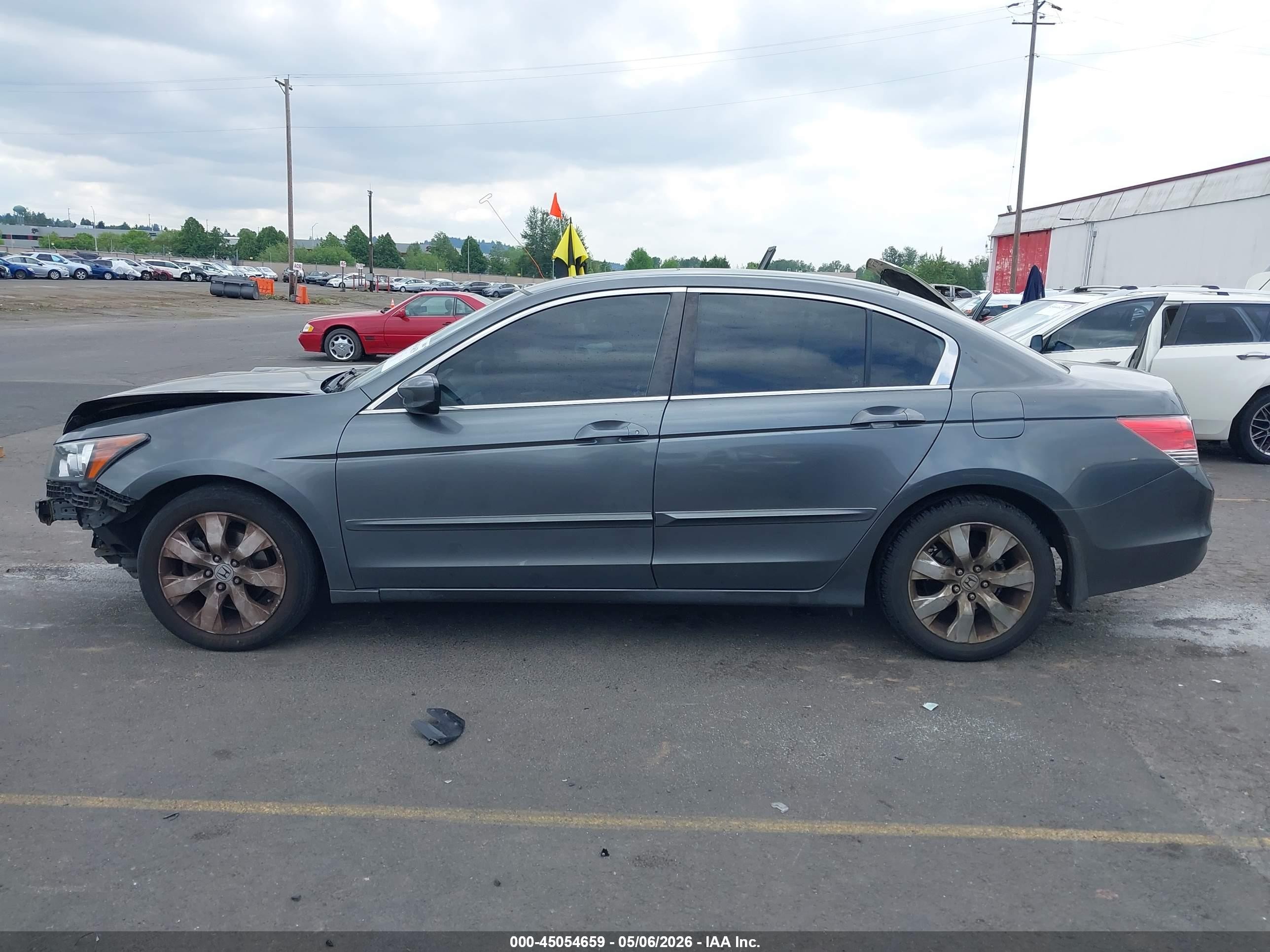 2008 Honda Accord 2.4 Ex Gray vin: 1HGCP26758A125107