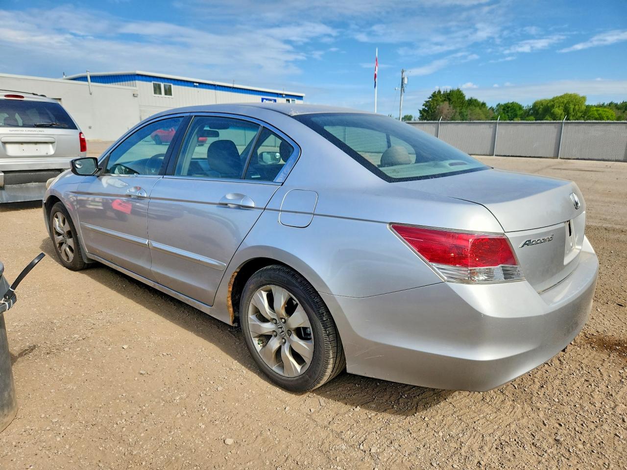 2008 Honda Accord Ex Silver vin: 1HGCP26758A808778