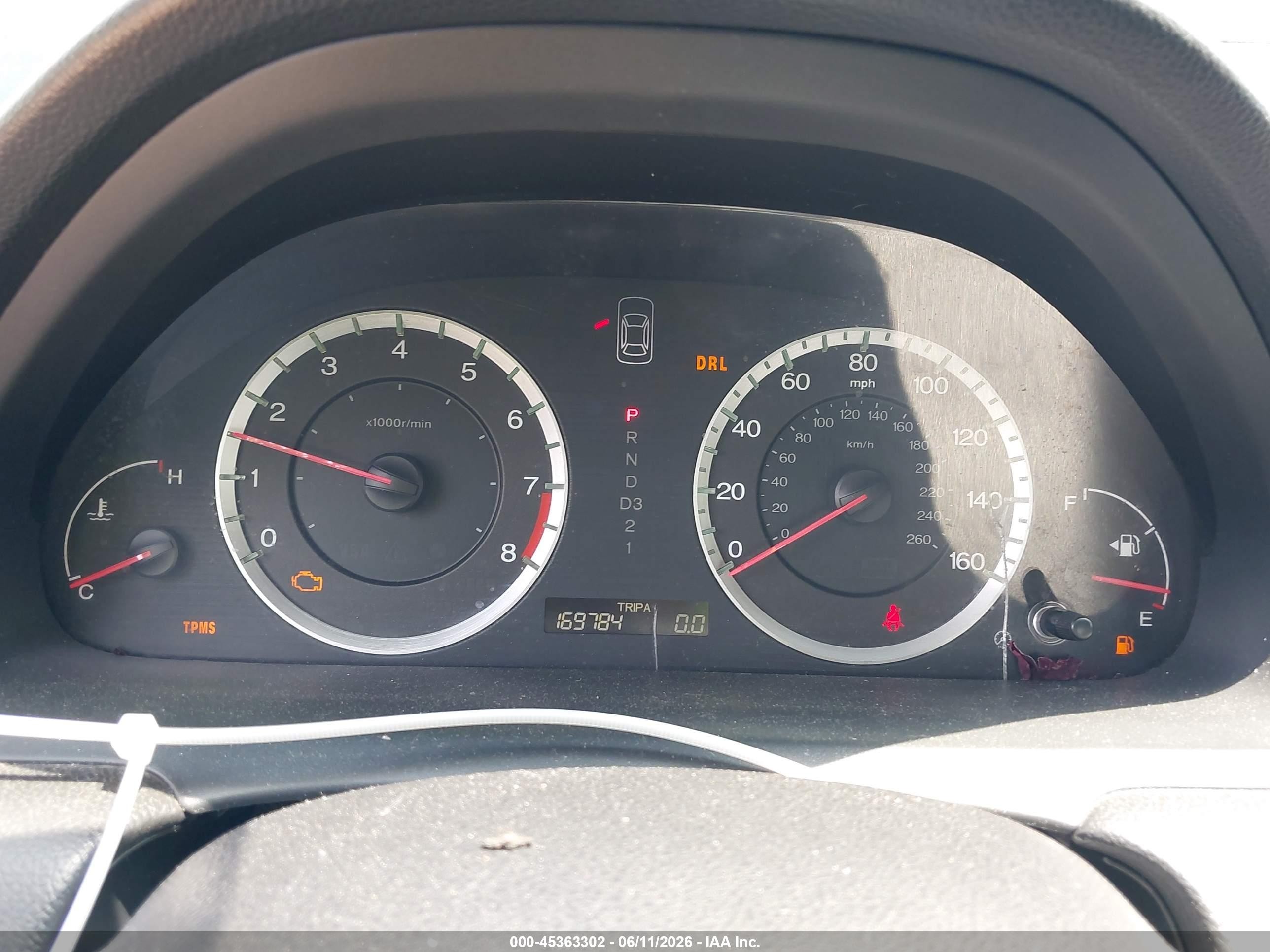 2009 Honda Accord 2.4 Ex Black vin: 1HGCP26759A049275