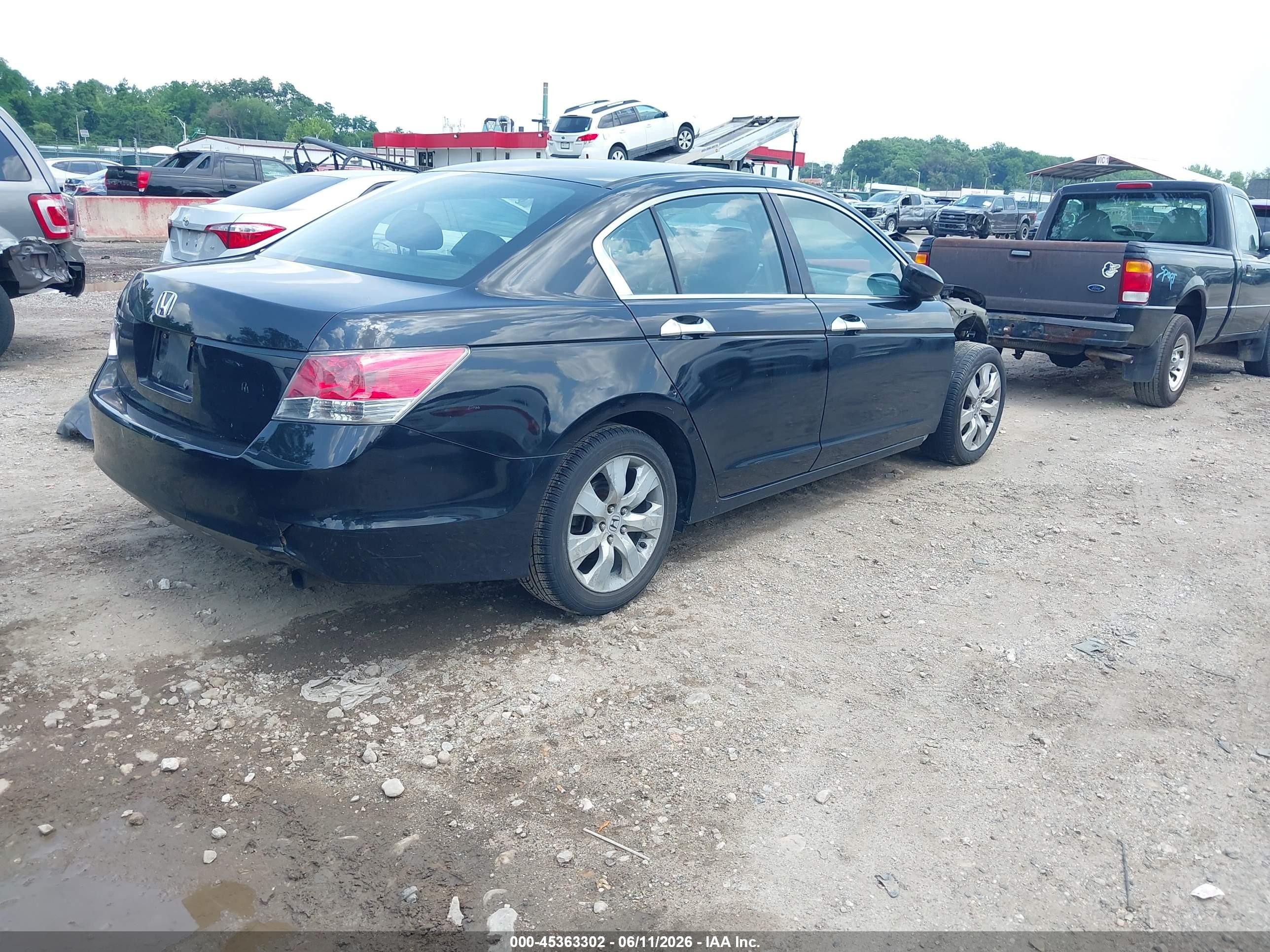2009 Honda Accord 2.4 Ex Black vin: 1HGCP26759A049275