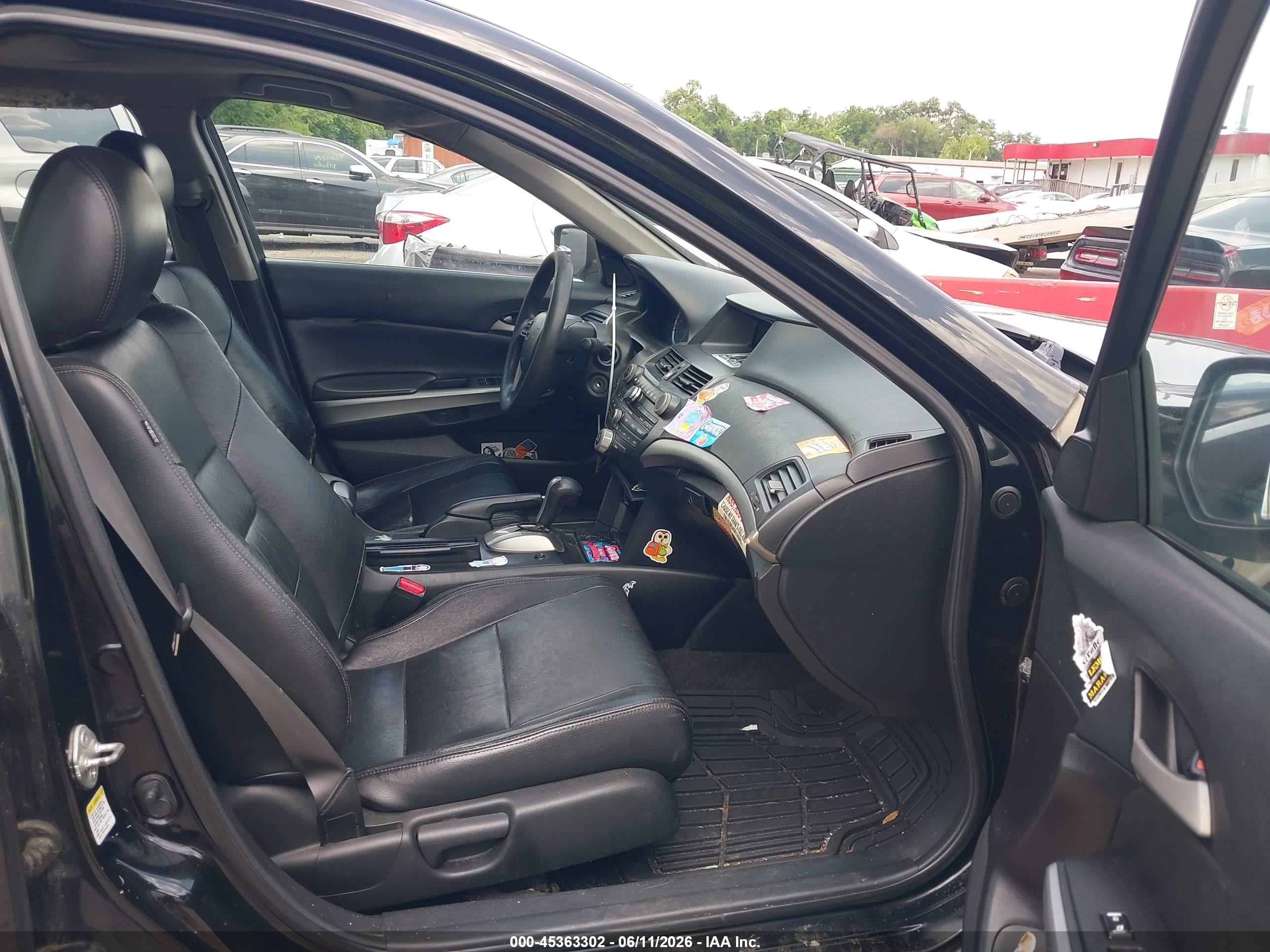 2009 Honda Accord 2.4 Ex Black vin: 1HGCP26759A049275