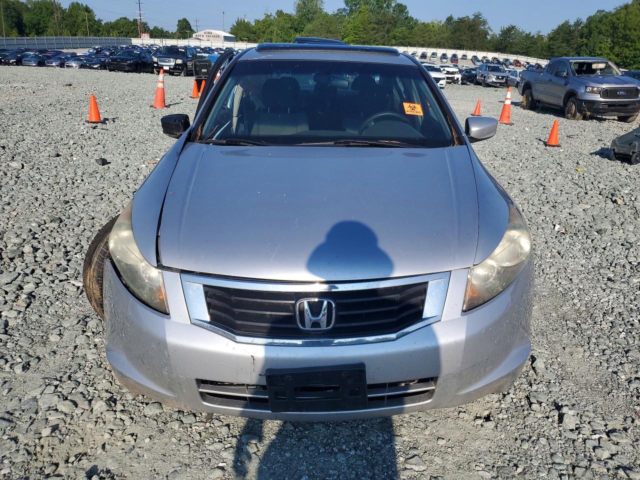 2009 Honda Accord Ex Silver vin: 1HGCP26759A102489